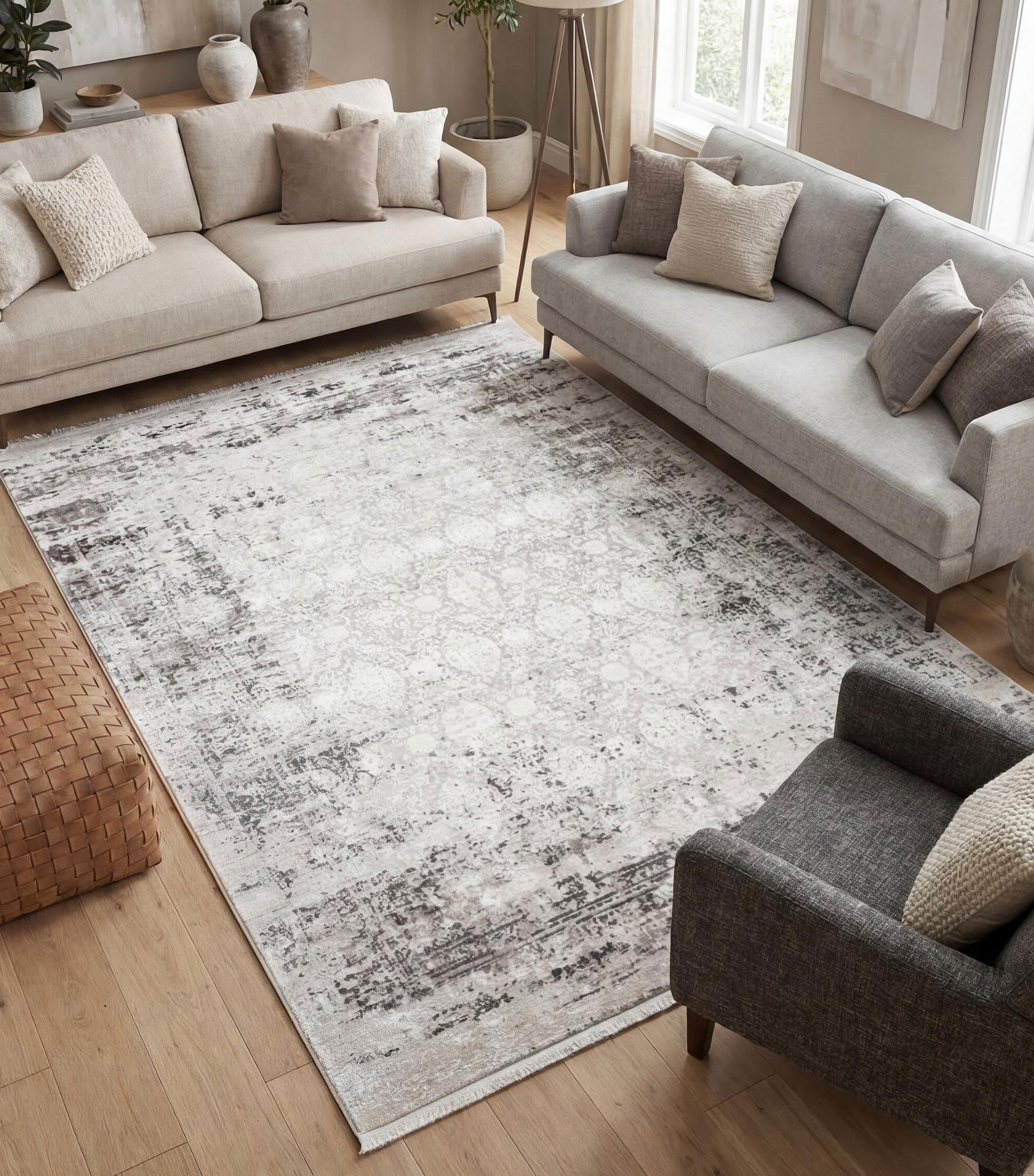 Tapete decorativo Narciso en viscosa 400 x 280 cm