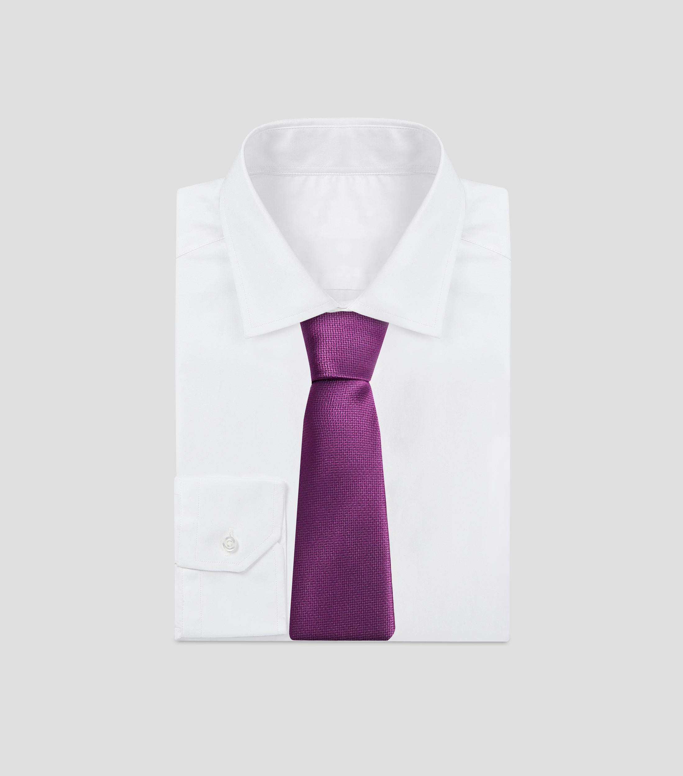 Corbata ancha con microdiseños