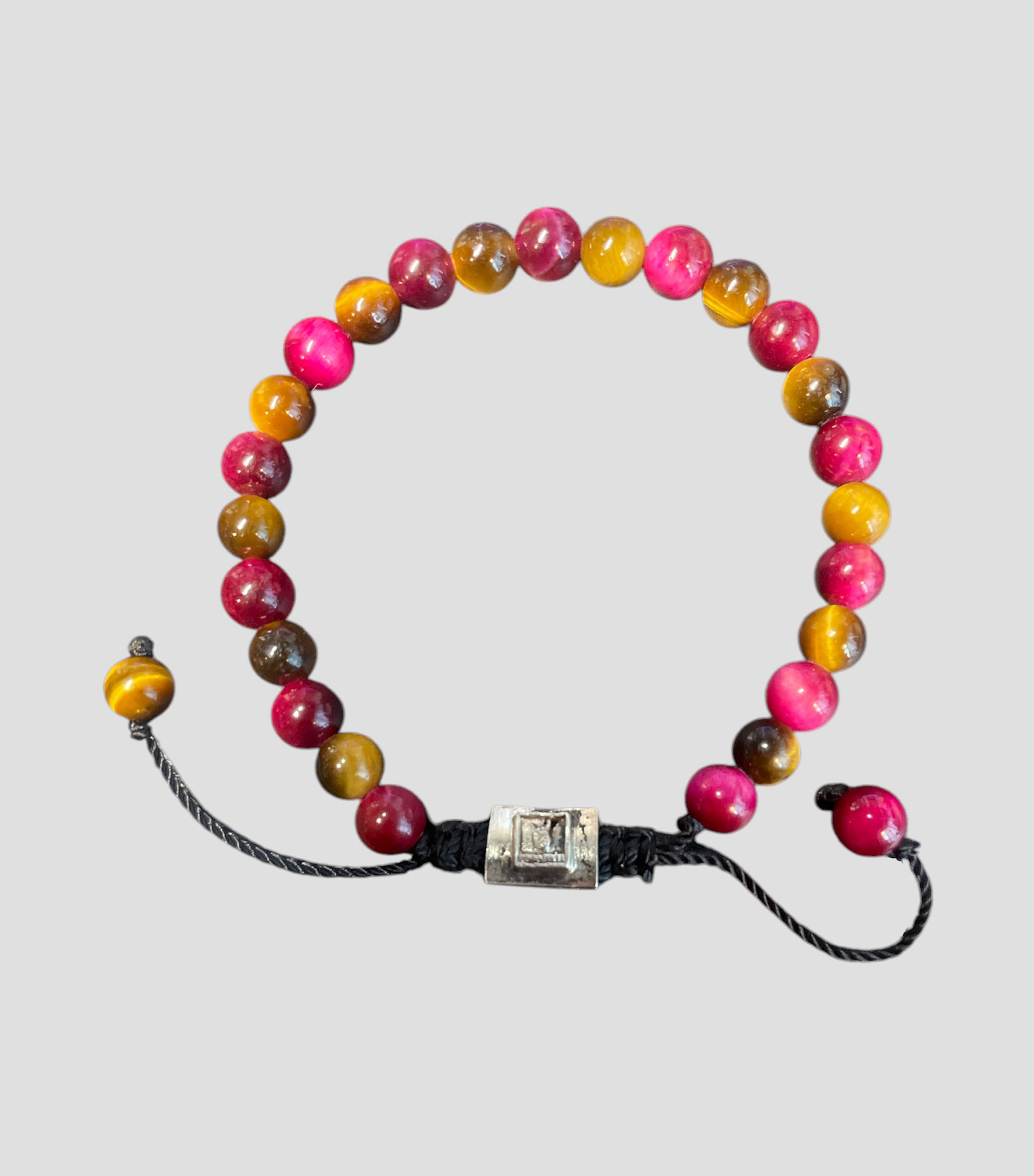 Pulsera con piedras combinadas Unisex