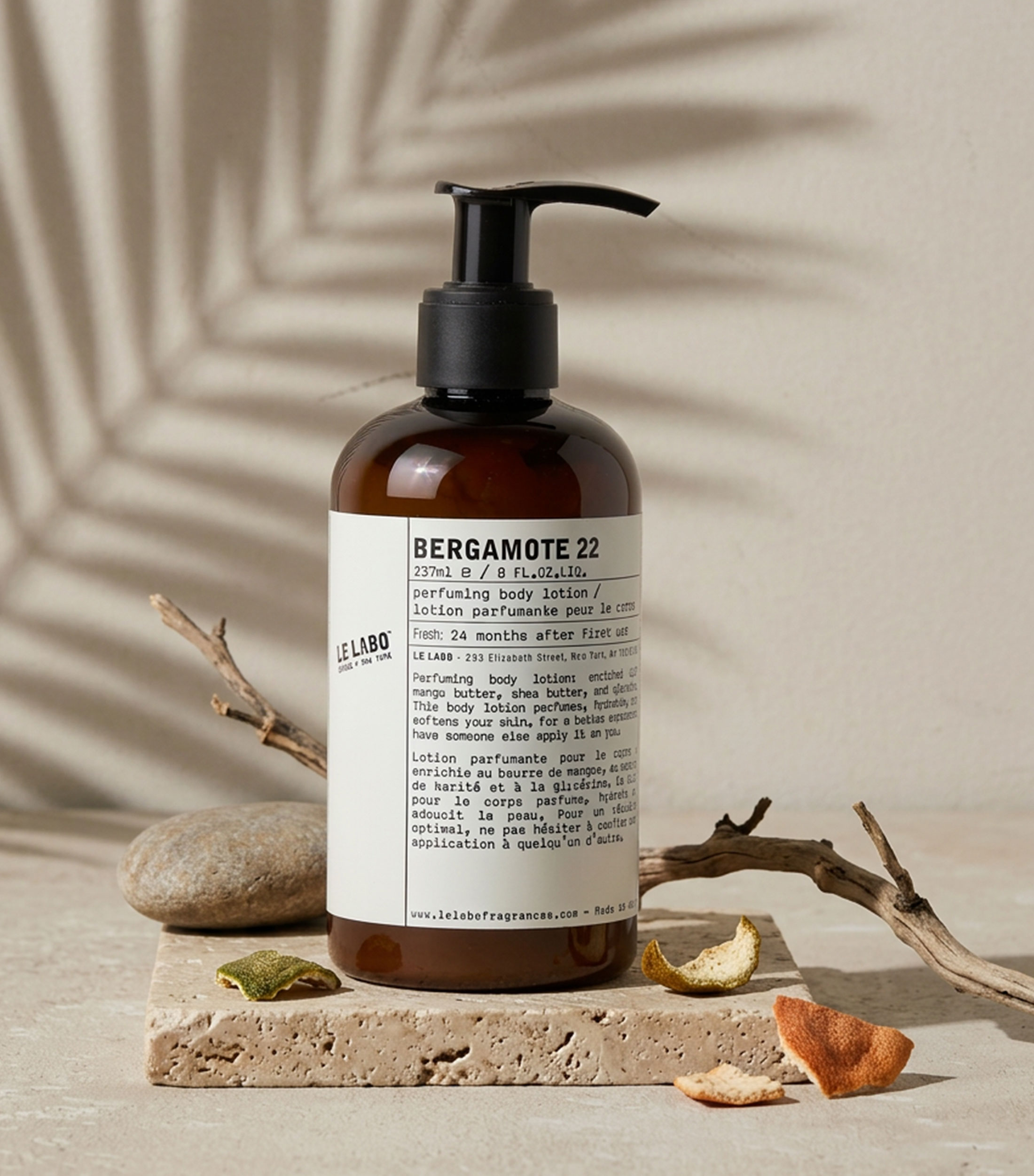 Crema corporal perfumada Bergamote 22, 237 ml