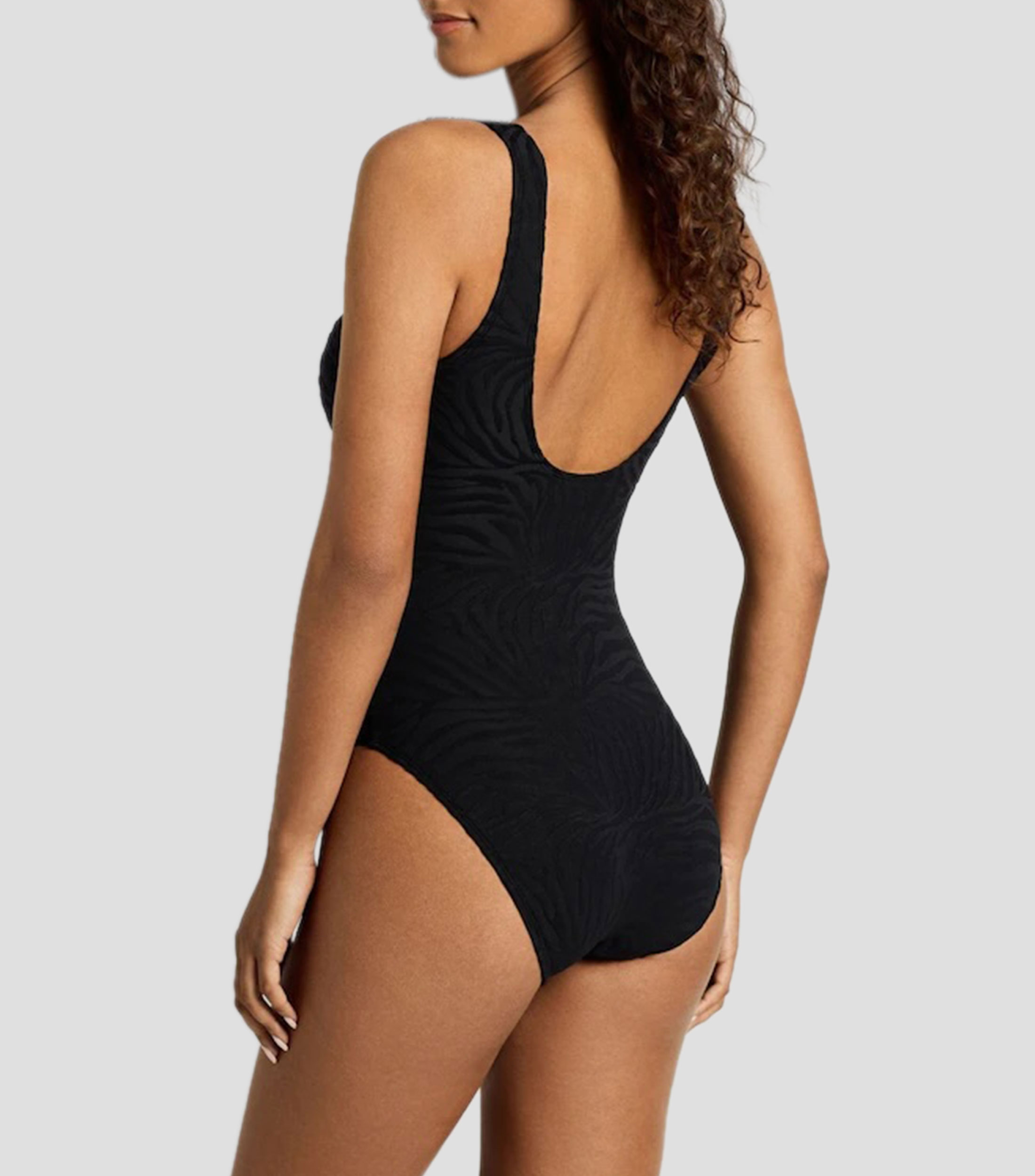 Traje de baño diseño sólido Mujer