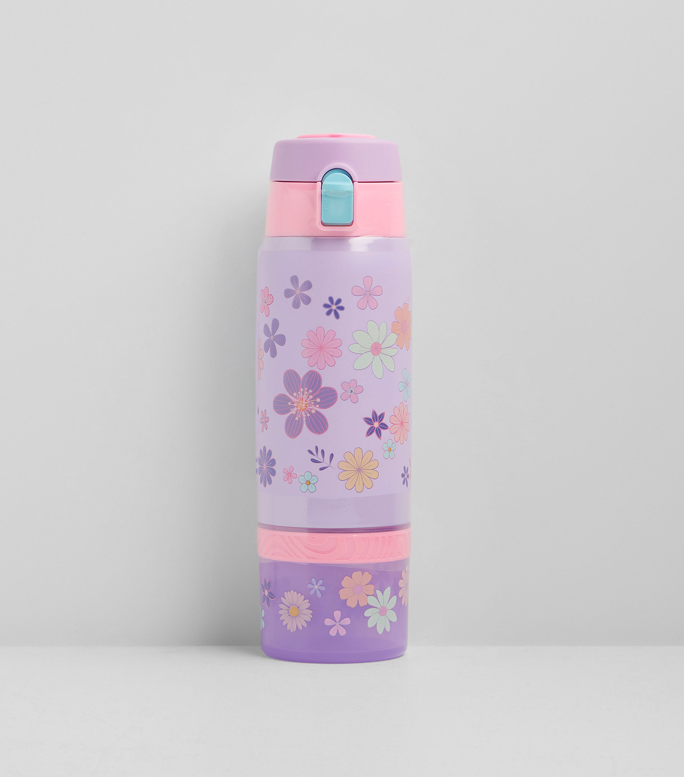 Termo 2 en 1 Flower morado