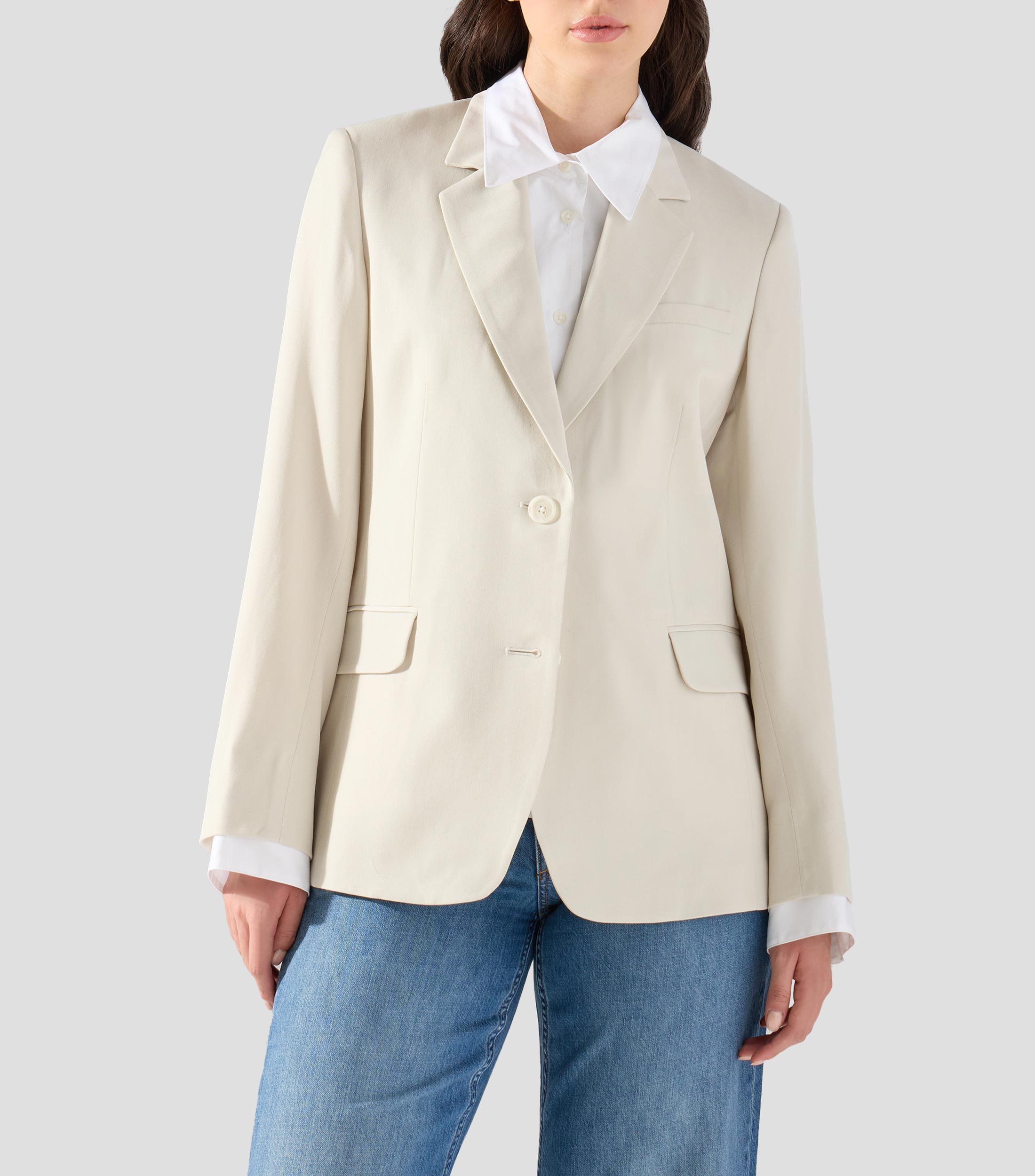 Blazer liso Mujer