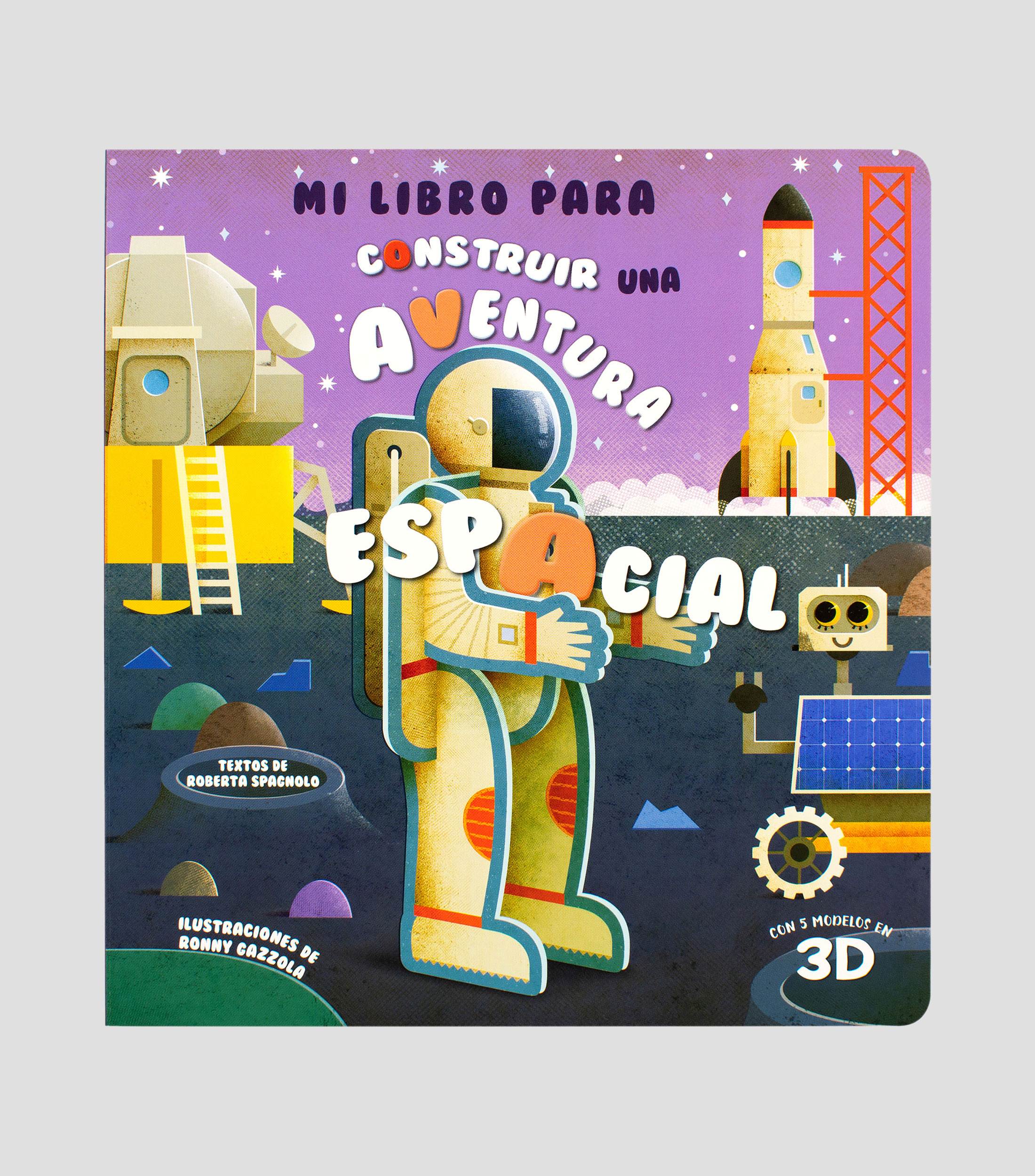InfantilesMi Libro para Construir una Aventura Espacial, Varios Autores