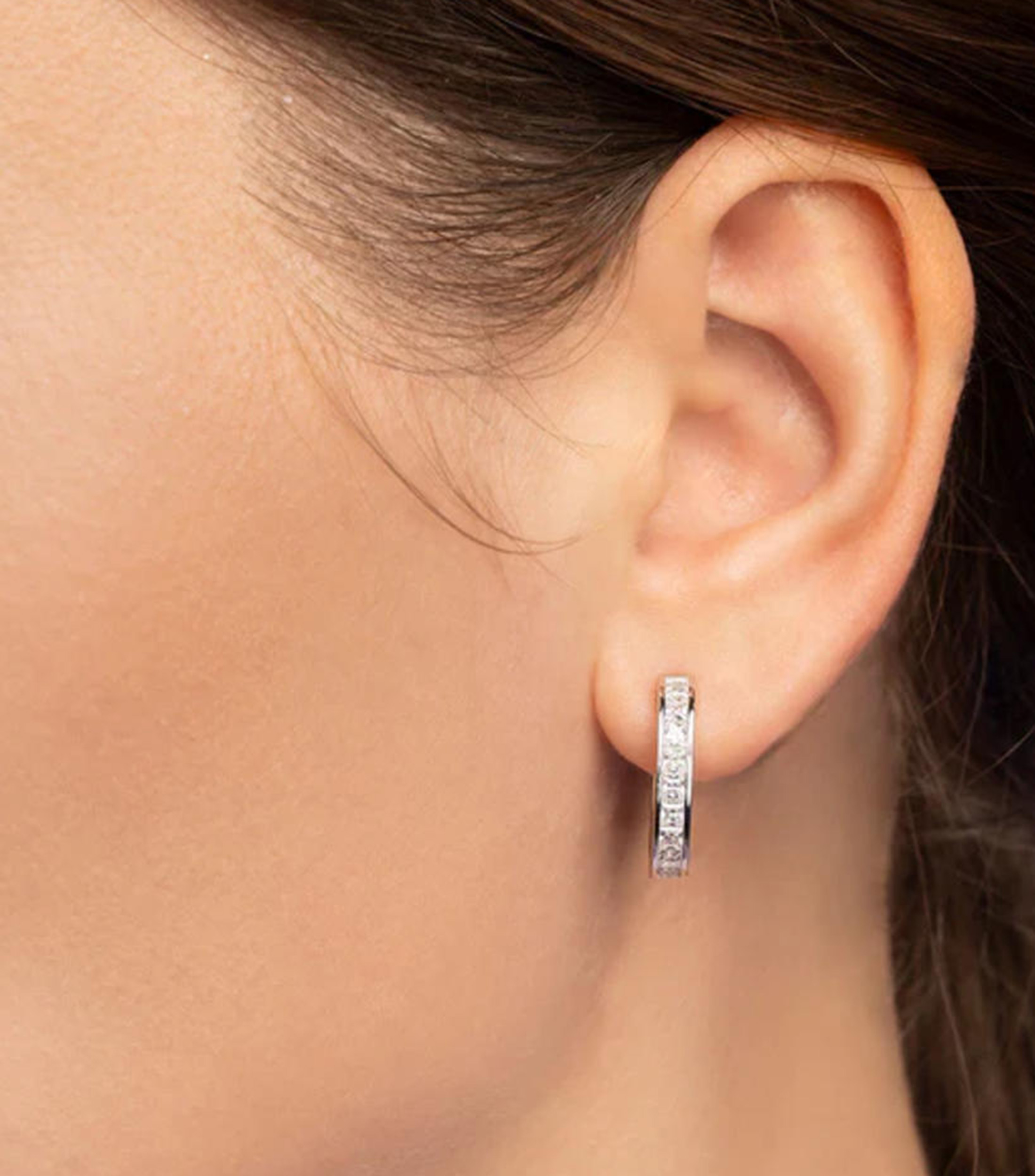 Aretes con Circonita cúbica Mujer