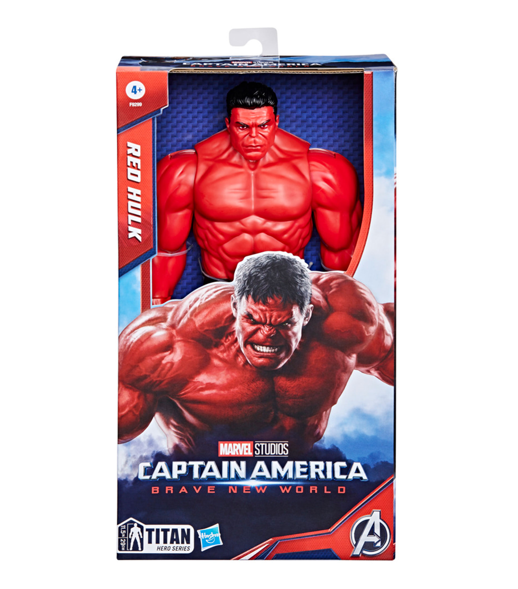 Figura de accion Marvel Studios, Captain America Brave New World - Red Hulk