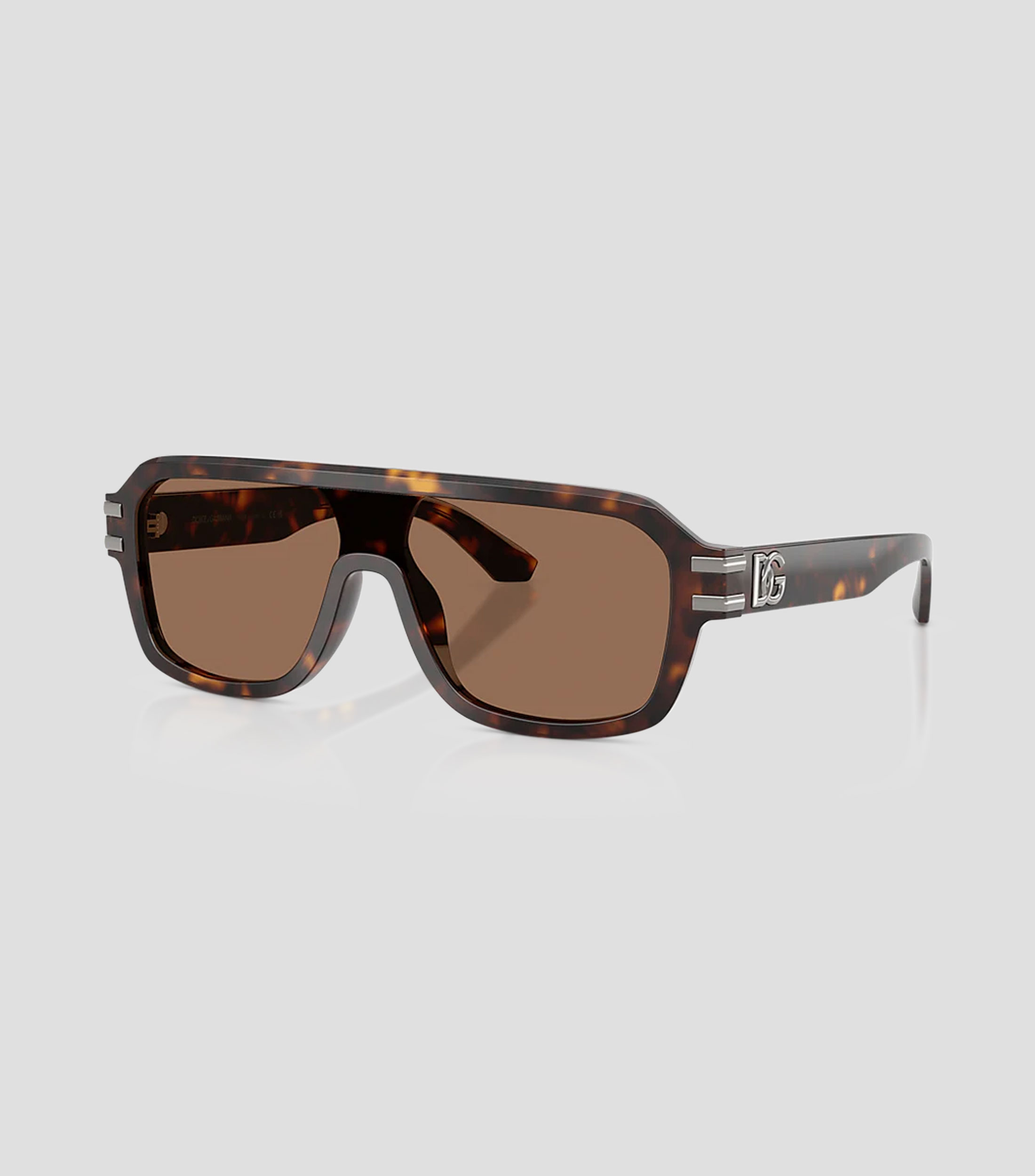 Lentes de sol aviador marrón Mujer