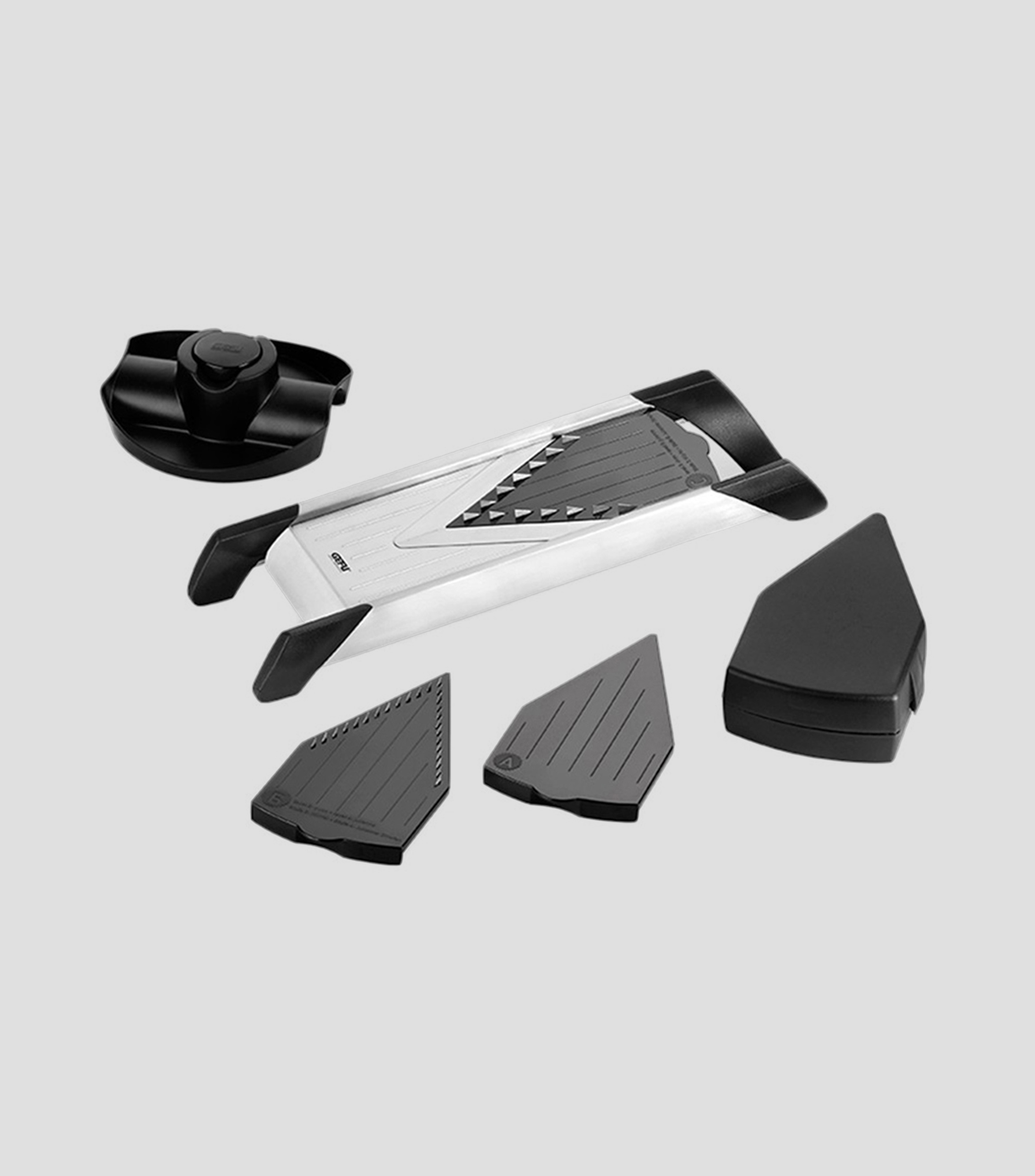 Cortador Gourmet Violino plateado