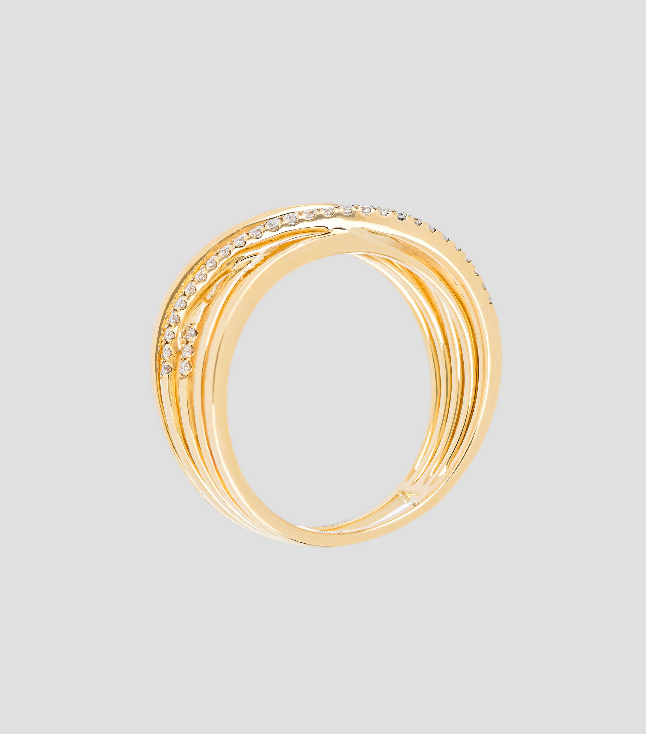 Anillo en Oro amarillo 18 Kts Mujer