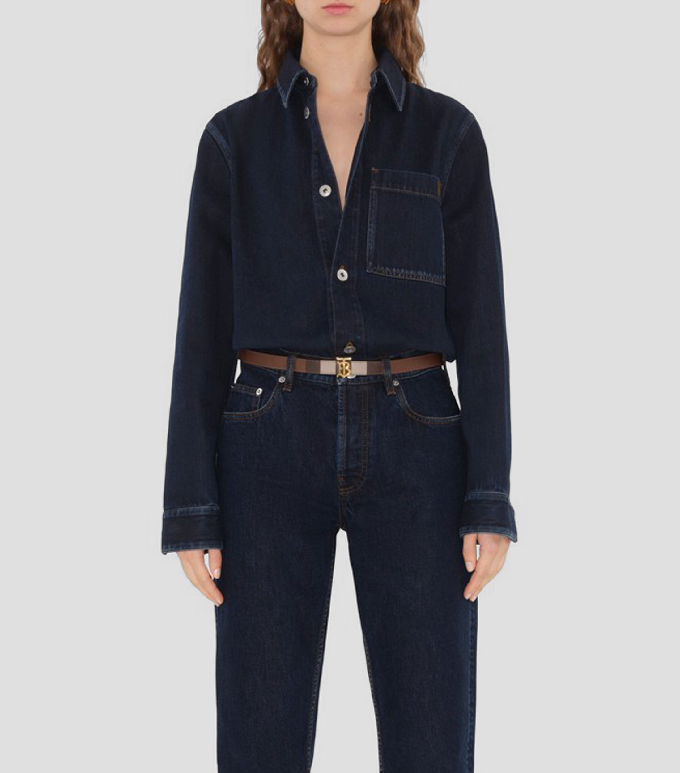 Cinturón Reversible en Piel Casual Mujer