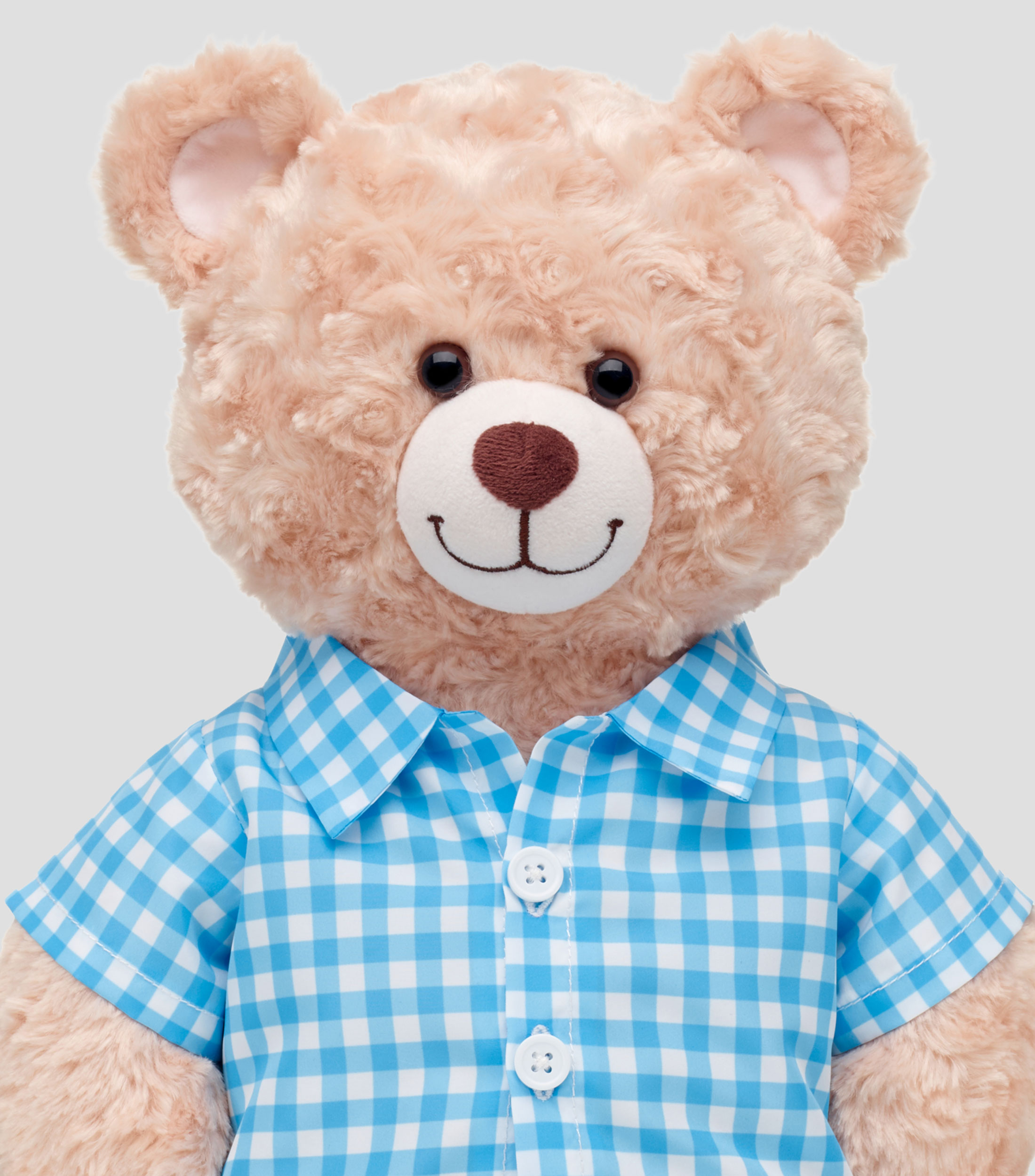 Camisa cuadros para peluche