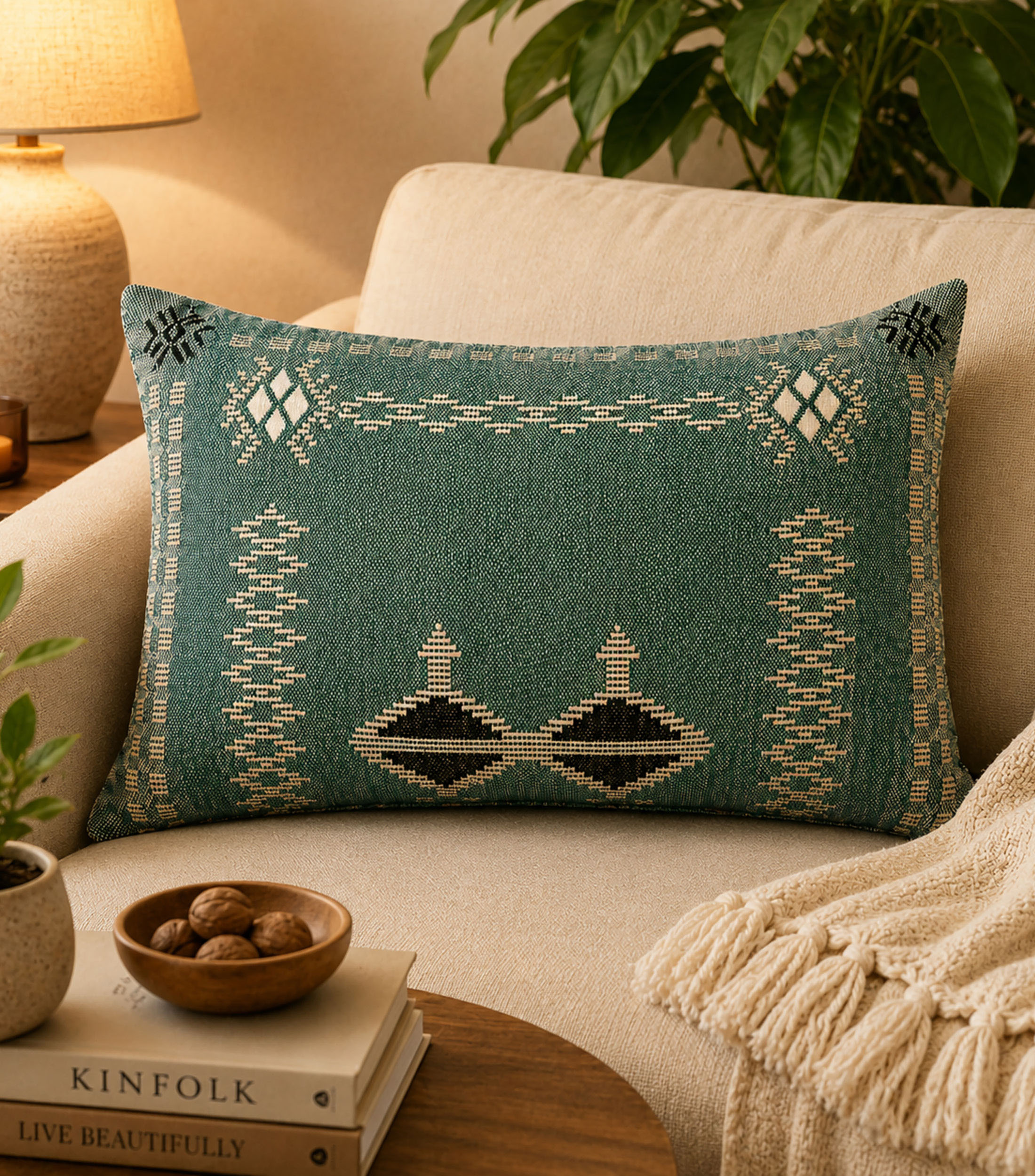 Cojín decorativo Cushions Turquesa