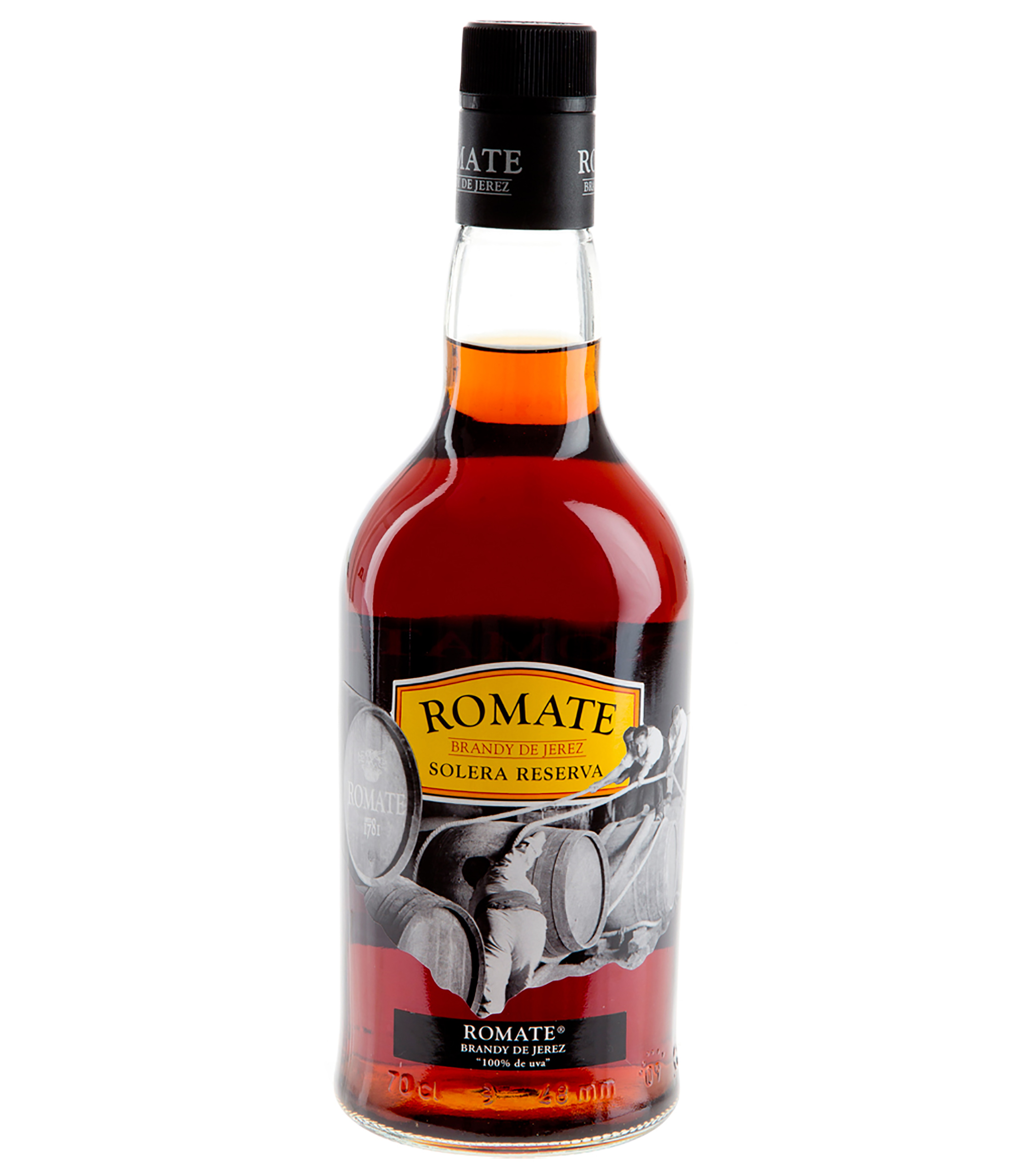 Romate Brandy de Jerez Solera Reserva, 700 ml El Palacio de Hierro