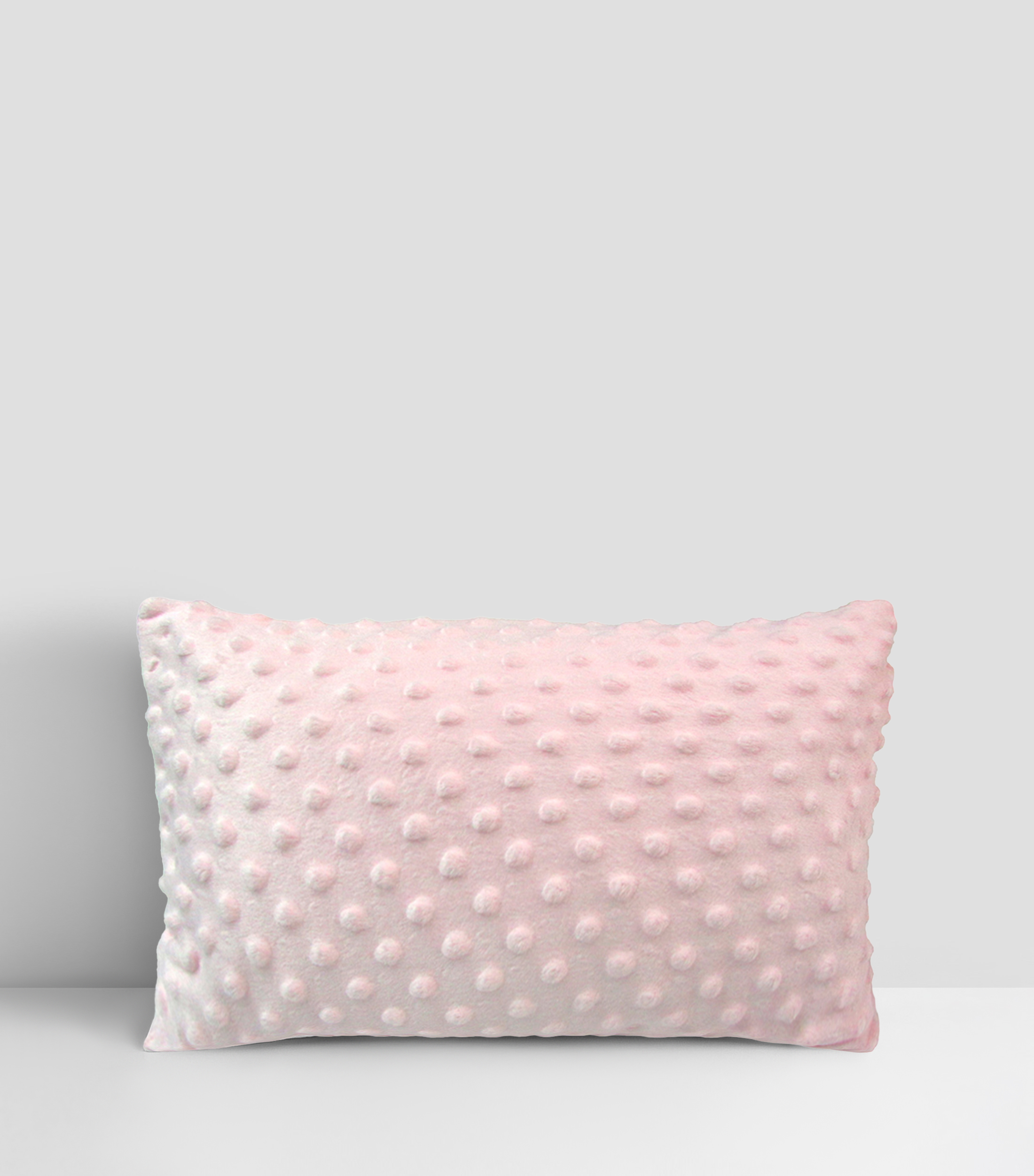 Almohada con Funda Color Rosa Bebé