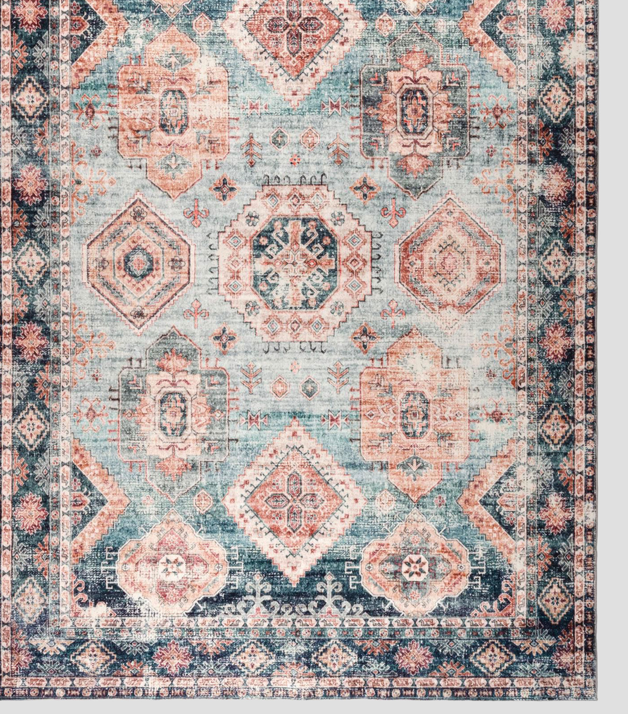 Tapete decorativo Fabella en poliéster 340 x 240 cm