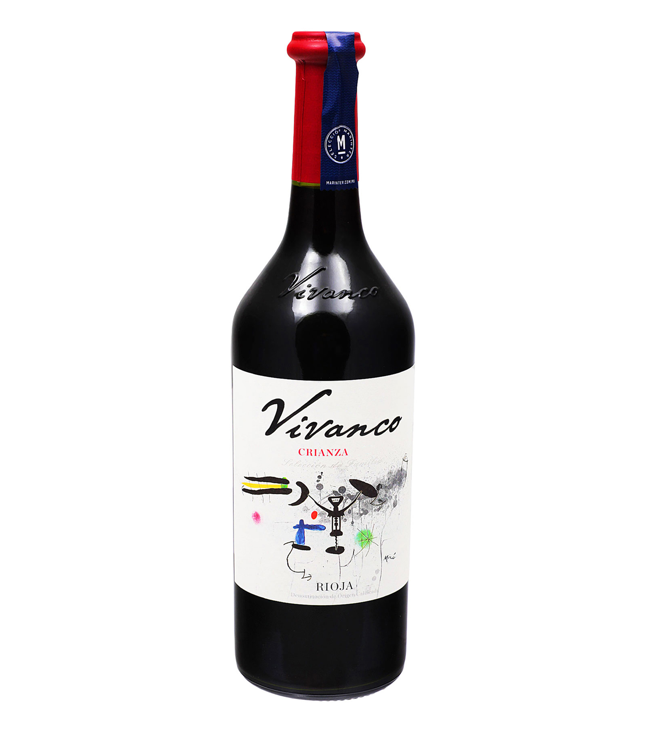 Vino tinto Tempranillo, 750 ml
