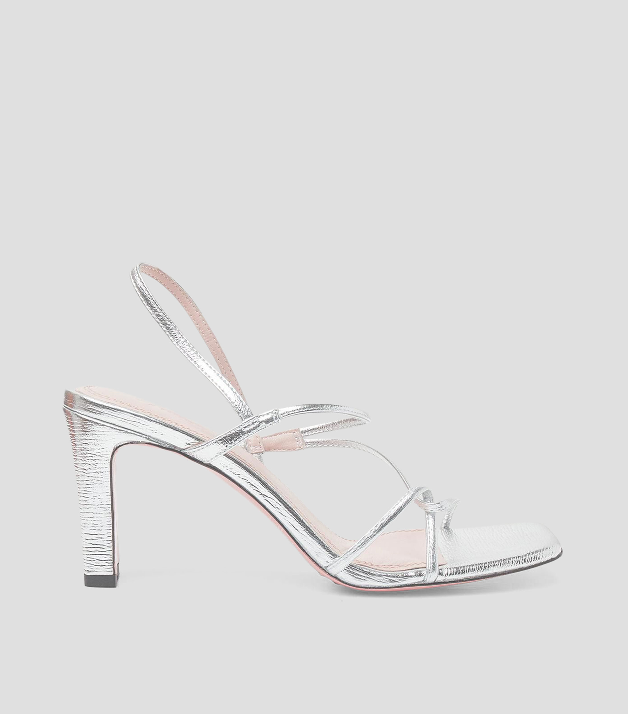 Sandalias con tacón alto ancho Fayesilver Mujer