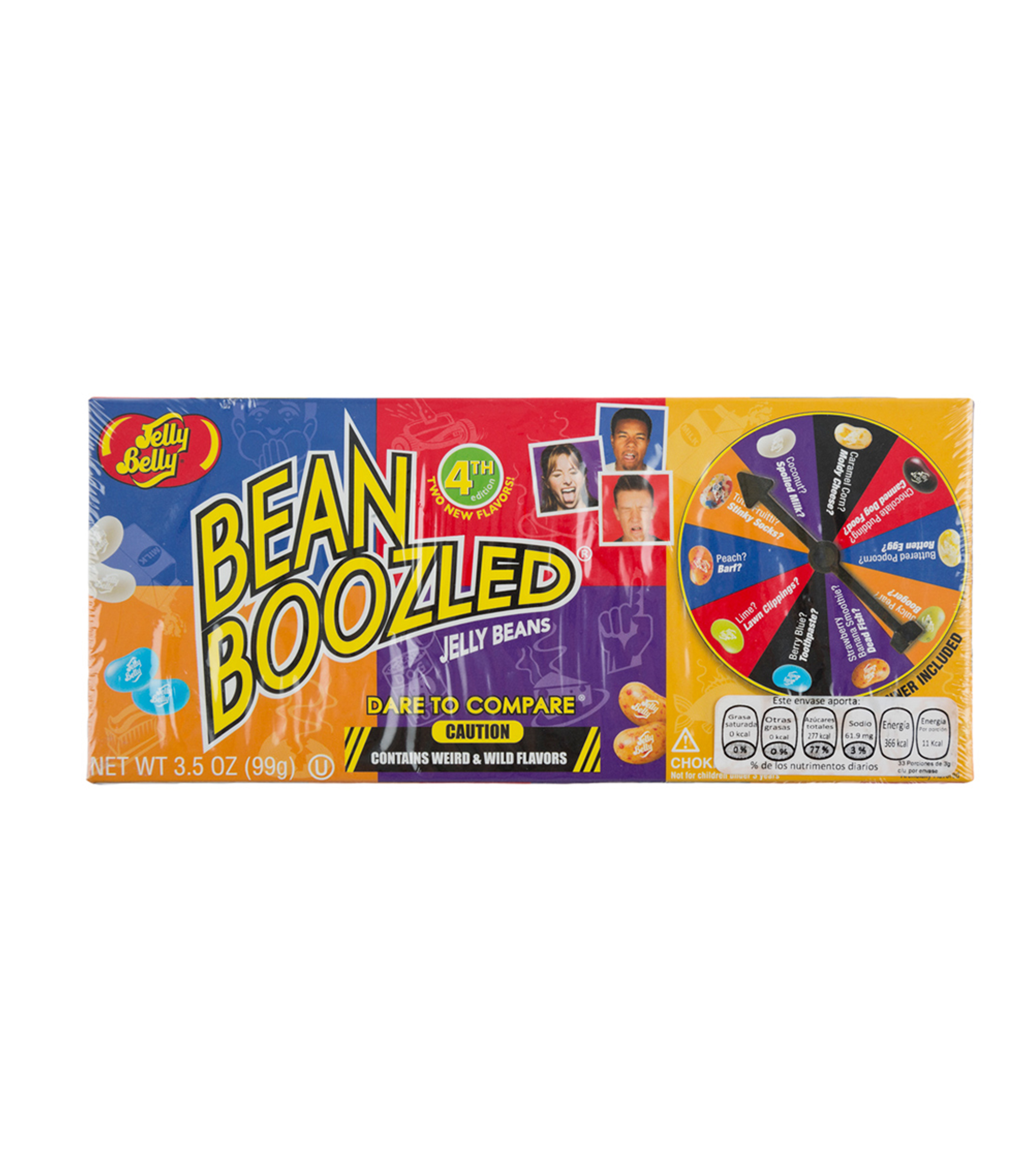 Rueda de la fortuna Bean Boozled, 99 gr