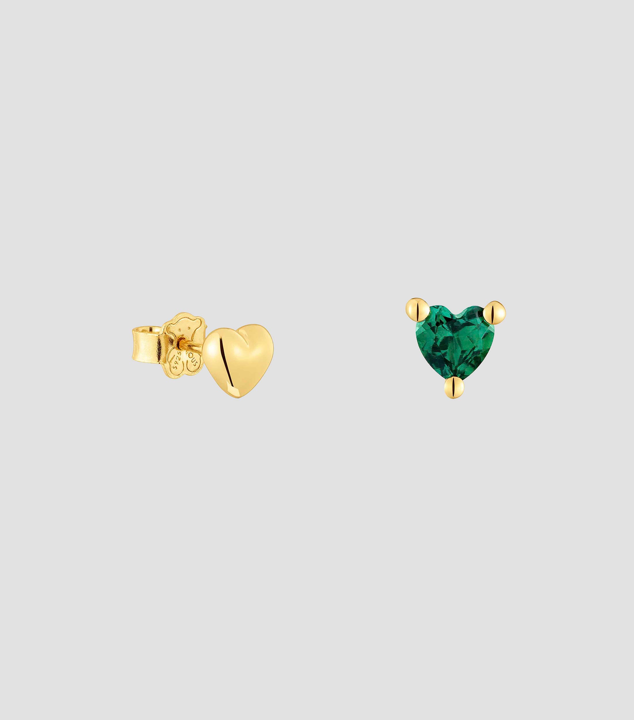 Aretes en plata Garden Of Love Mujer