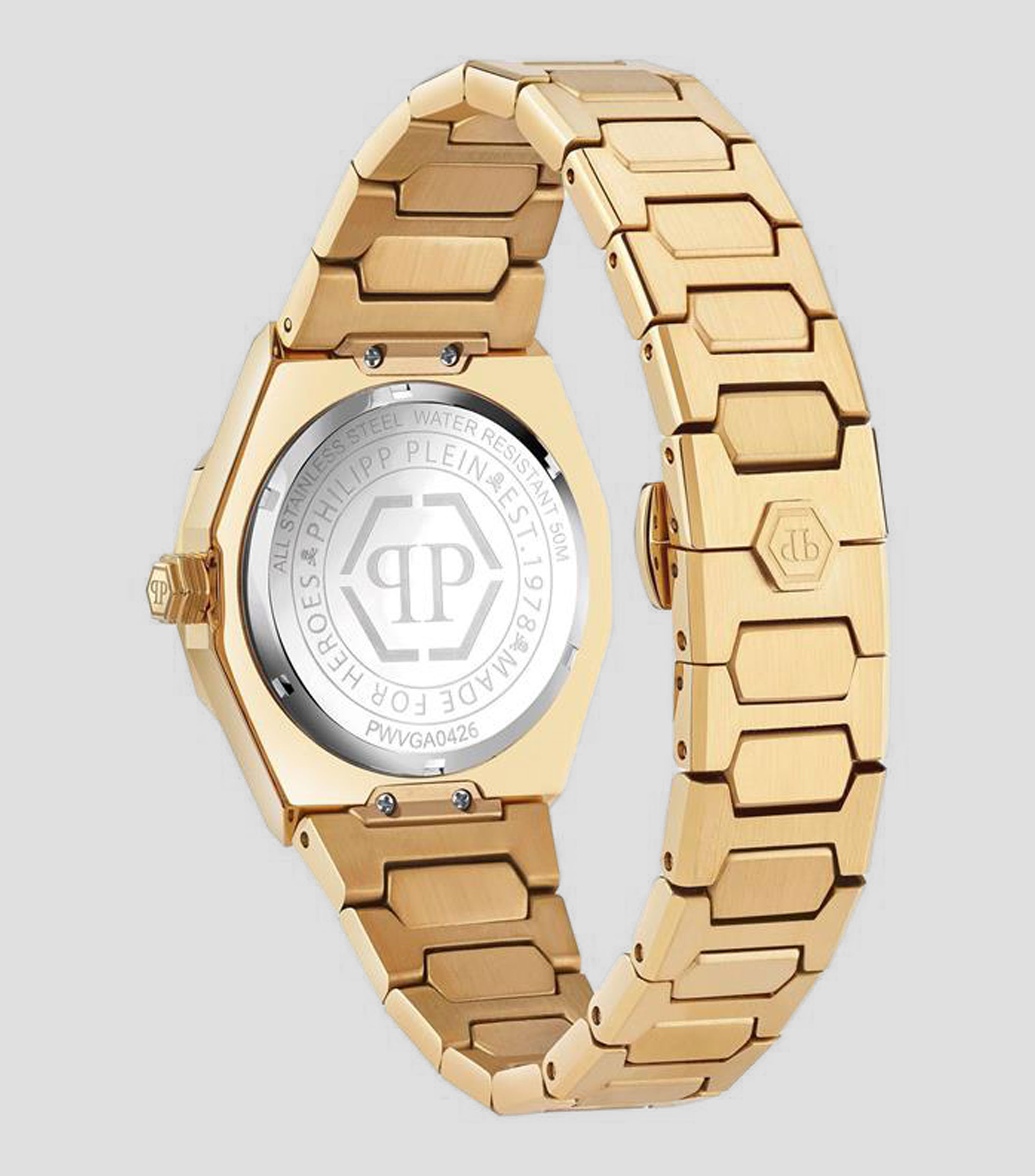 Reloj para Mujer Plein Deluxe casual, Dorado