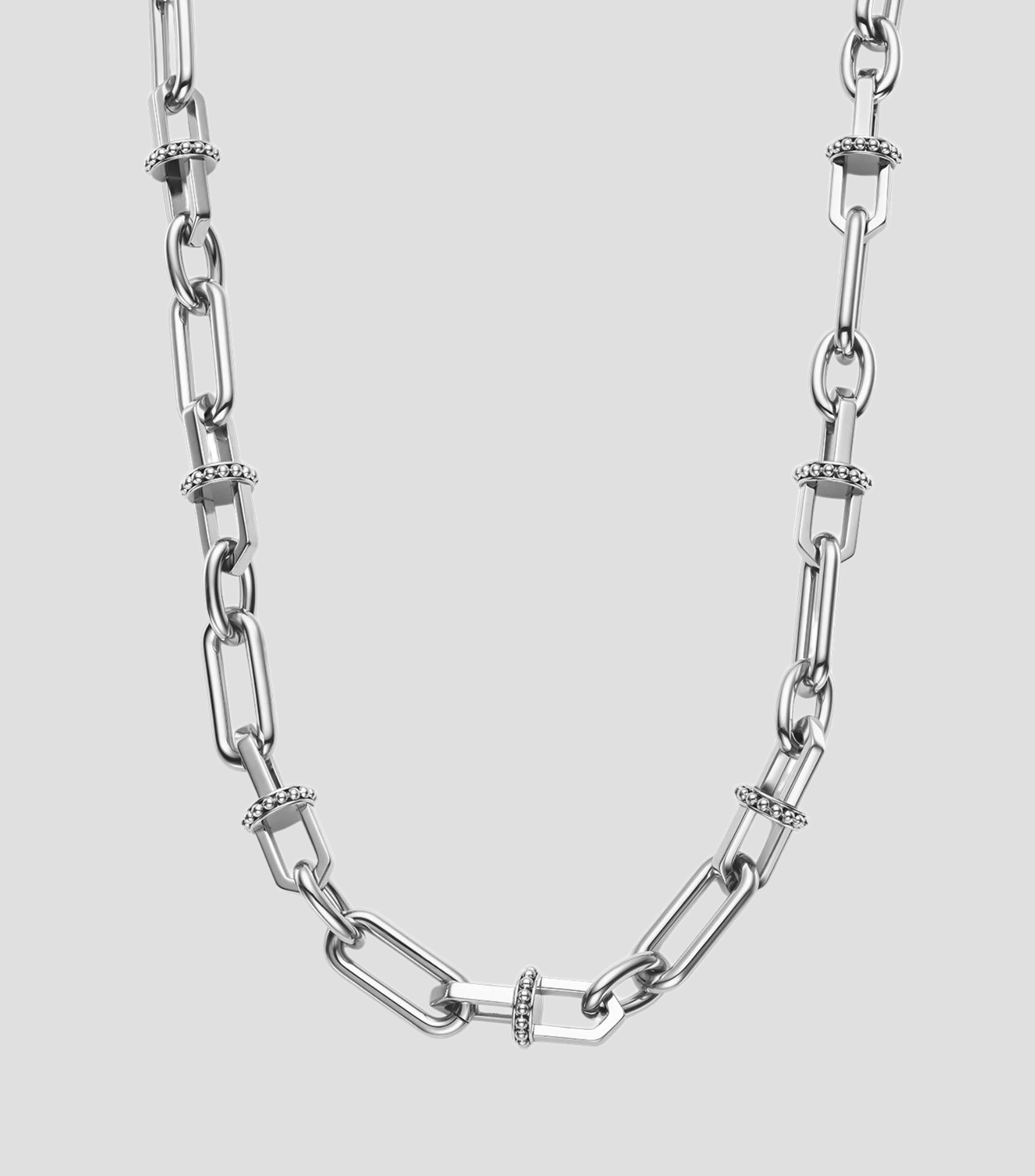 Collar eslabonado Anchor Link Mujer