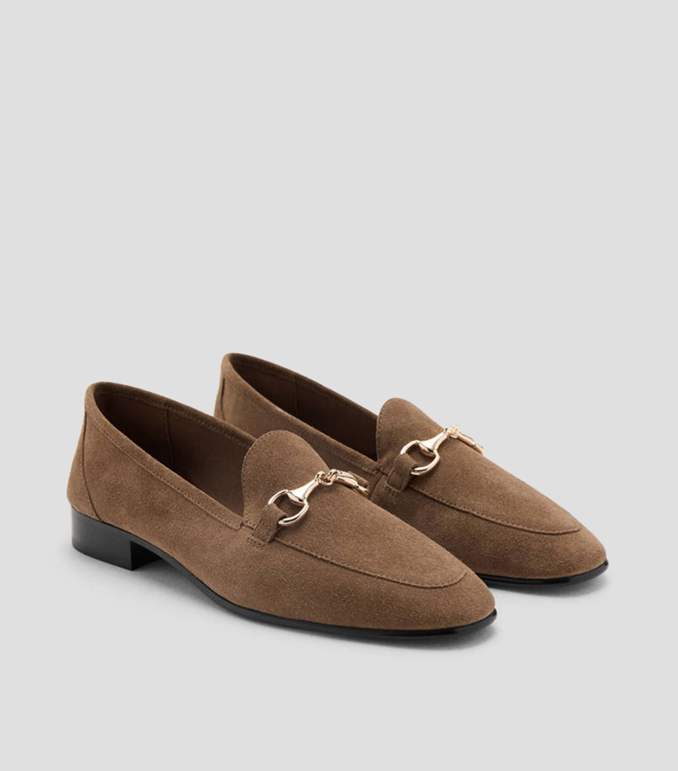 Zapatos Slip On casuales en piel Mujer
