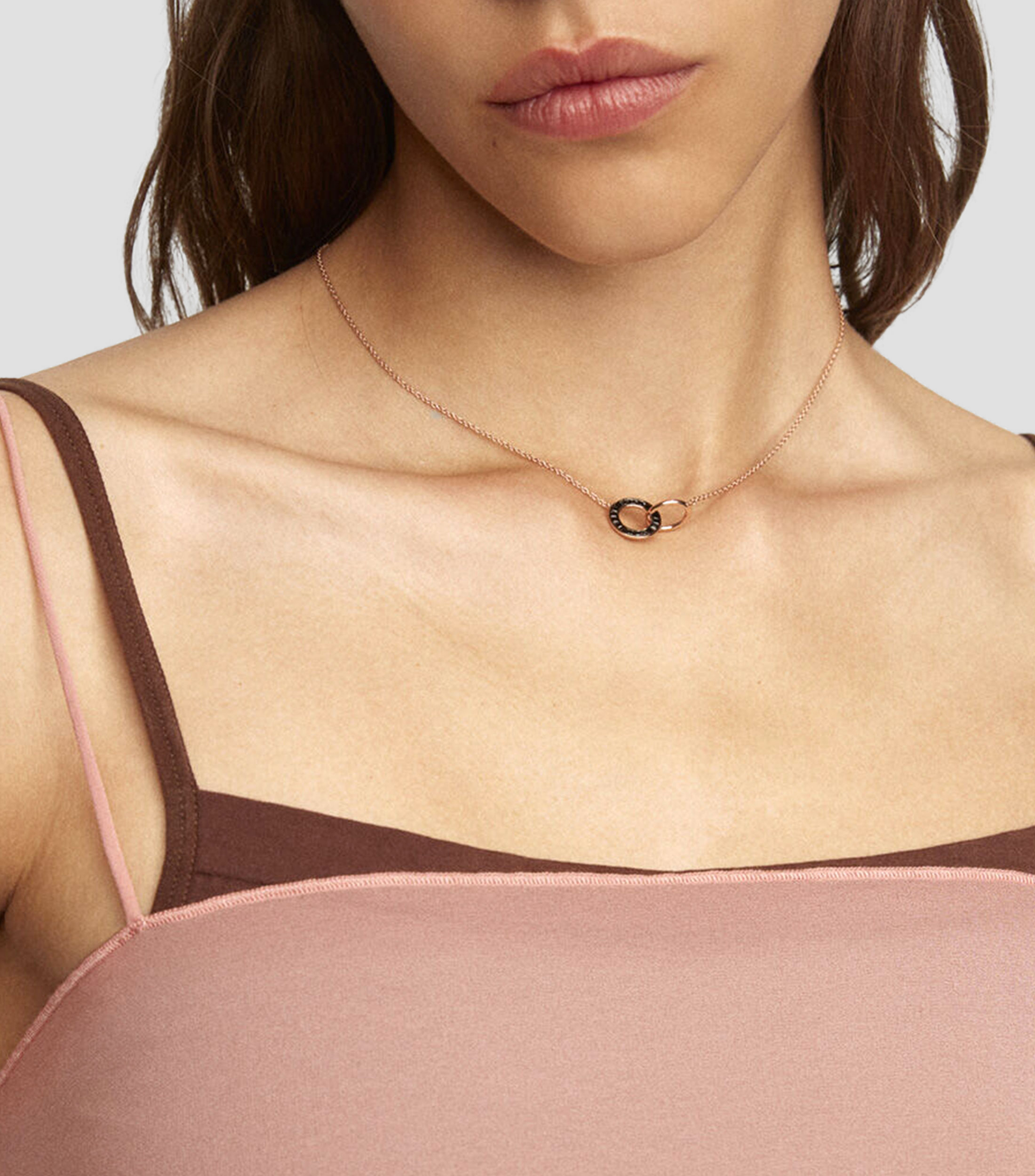 Collar en Plata .925 con espinelas Mujer