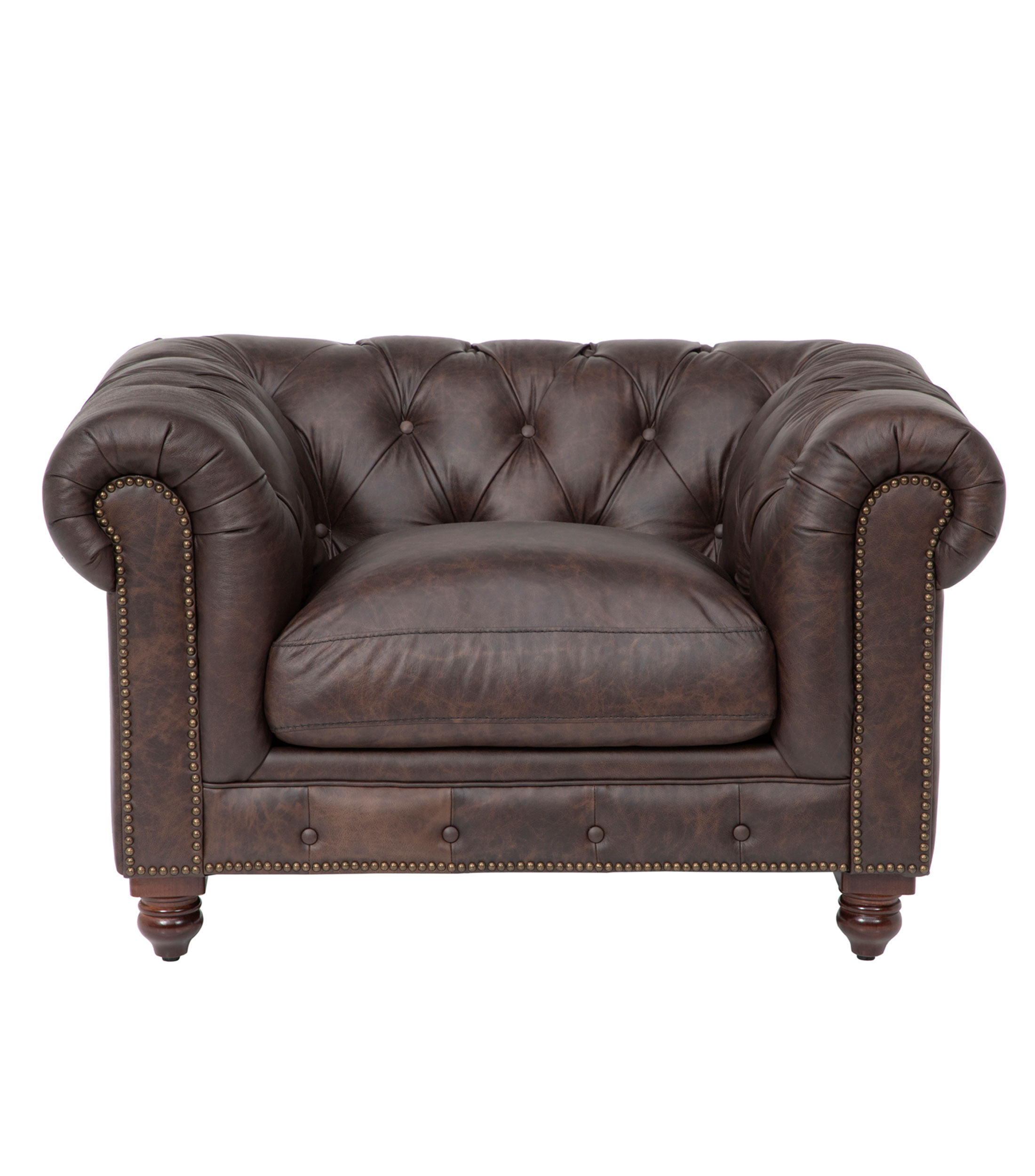 Sillón en piel Go Beyond Cognac