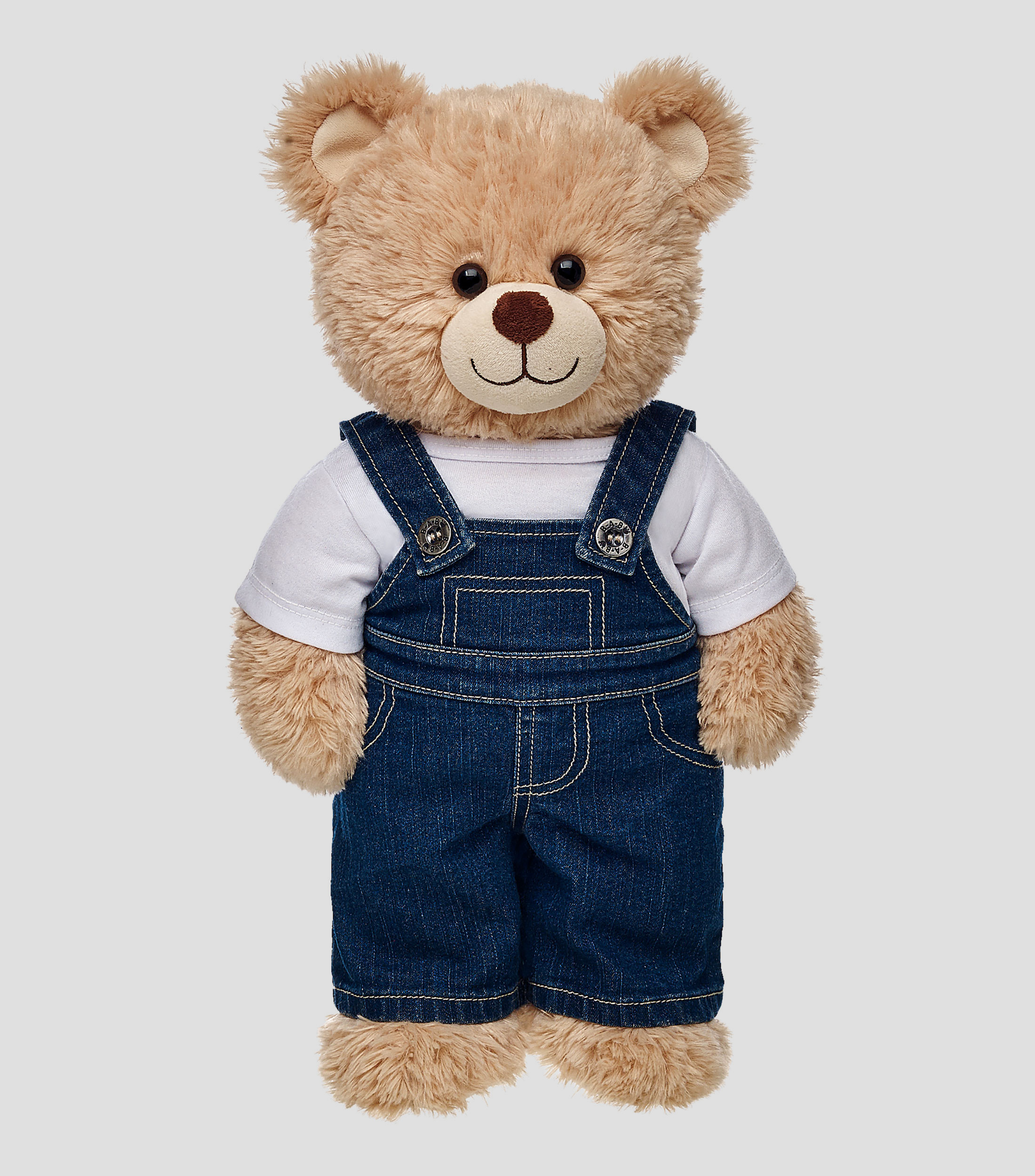 Overall de mezclilla para peluche