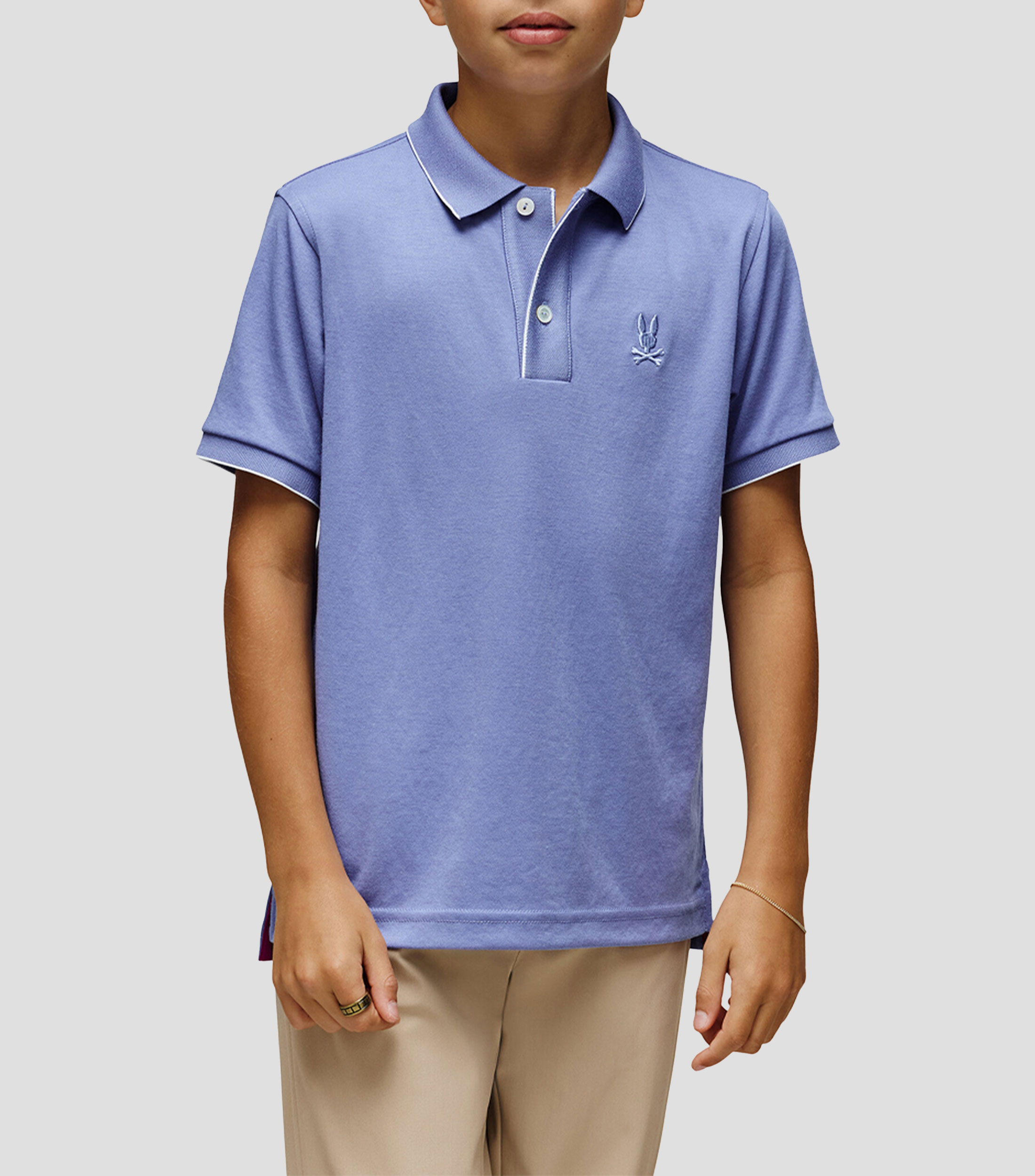 Playera tipo polo manga corta Niño
