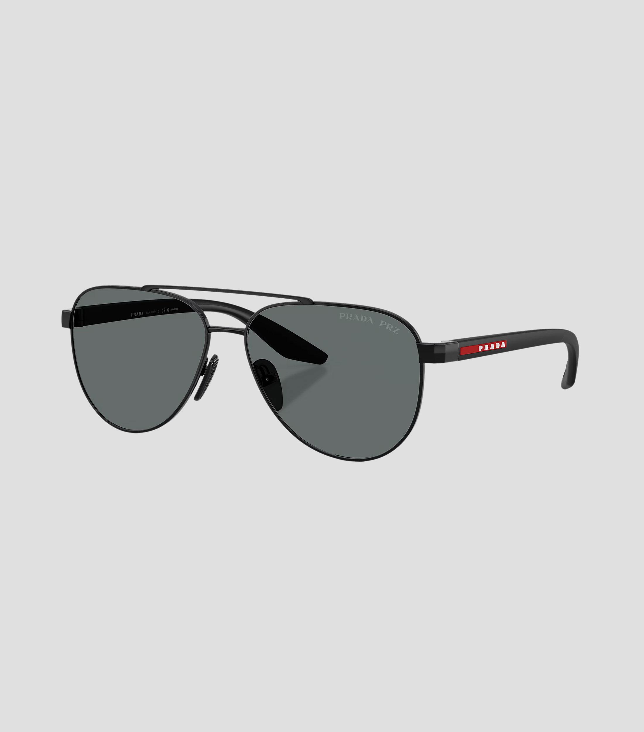 Lentes de sol aviador Linea Rossa negros Hombre