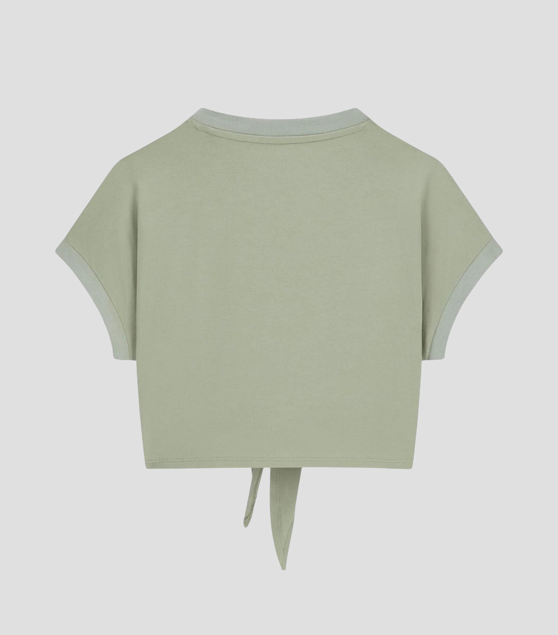 Playera cuello redondo manga corta lisa Niña
