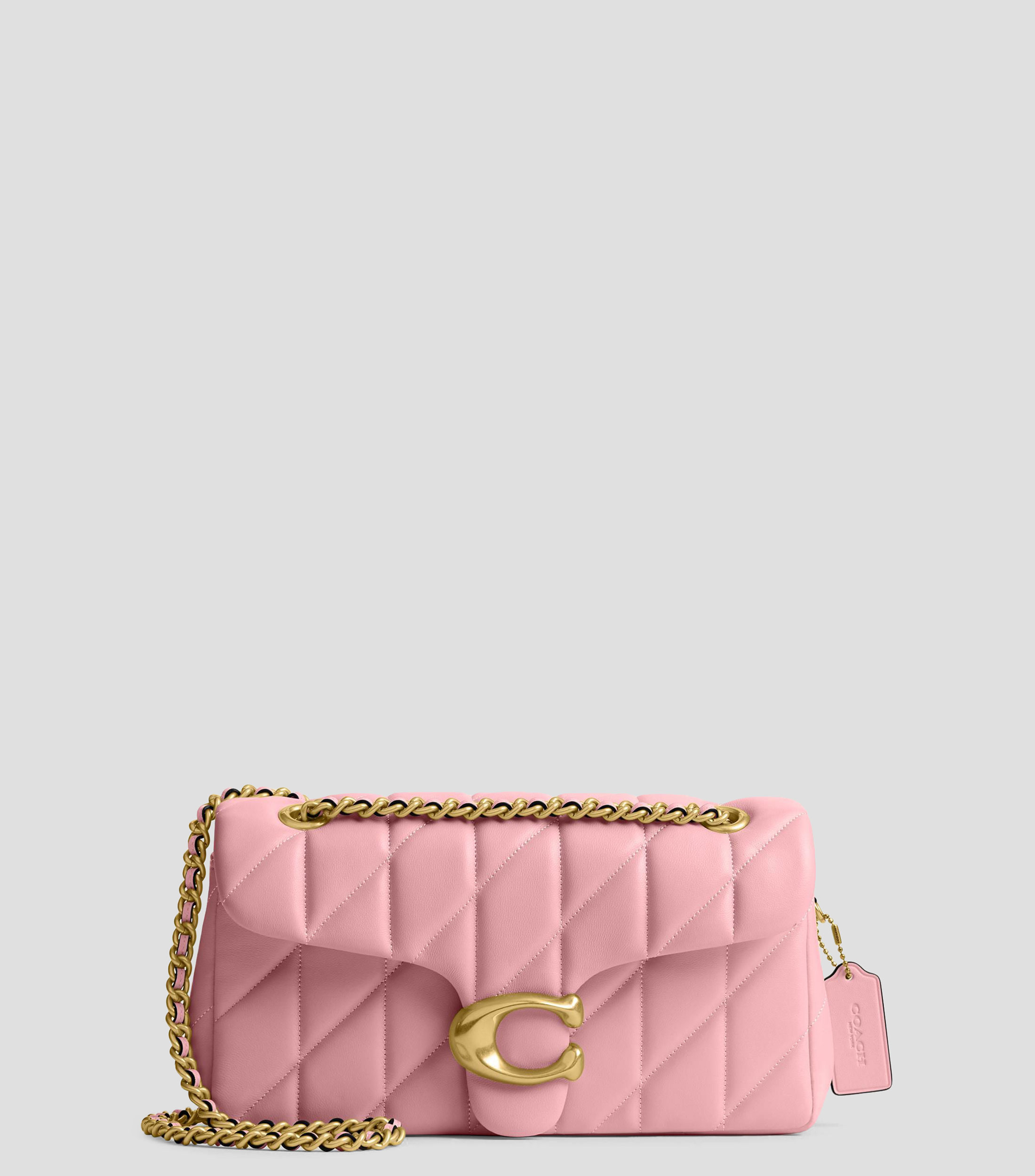 Bolsa shoulder en cuero Tabby 26 lisa Mujer