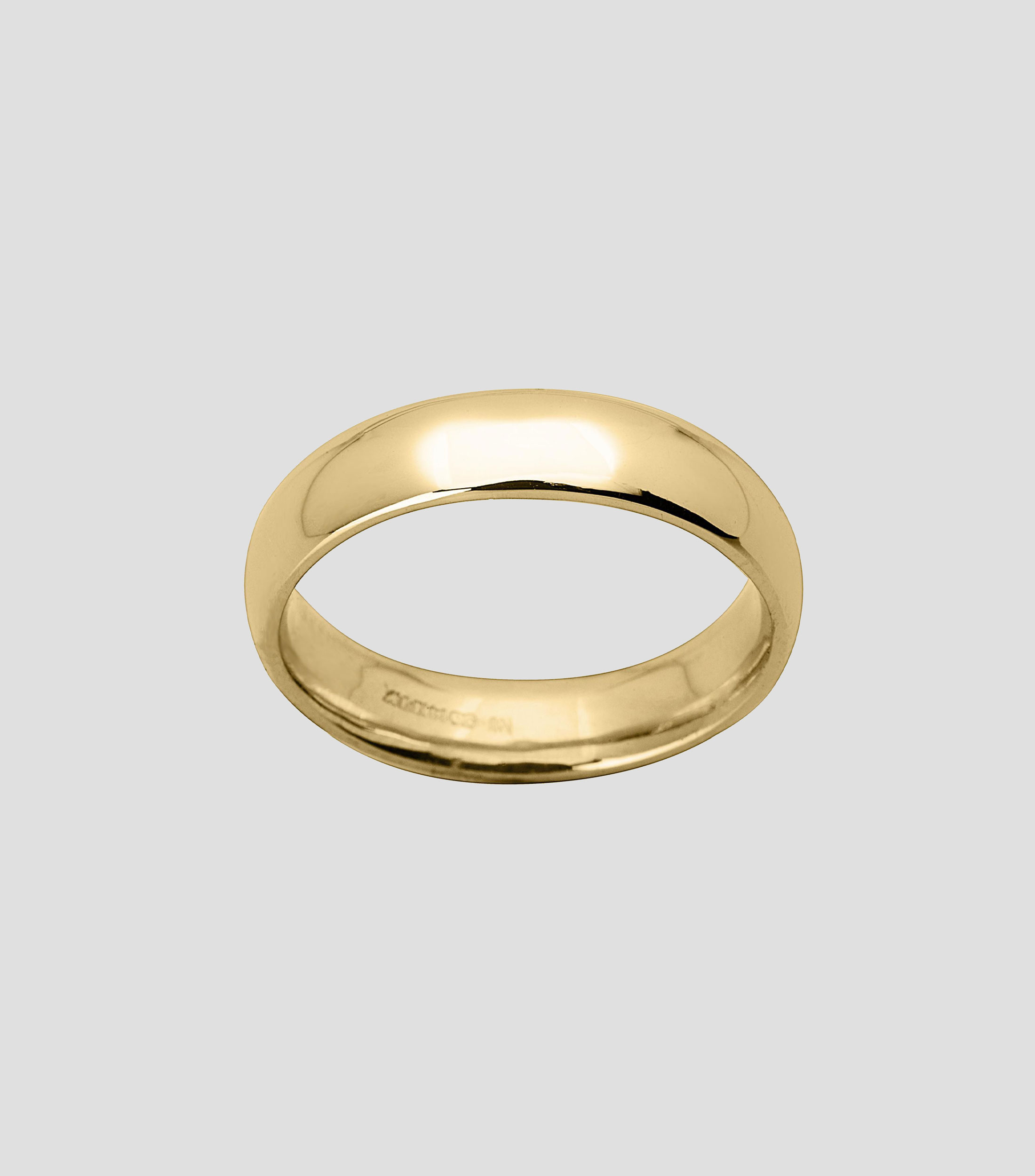 Argolla en Oro de 14 Kilates Hombre