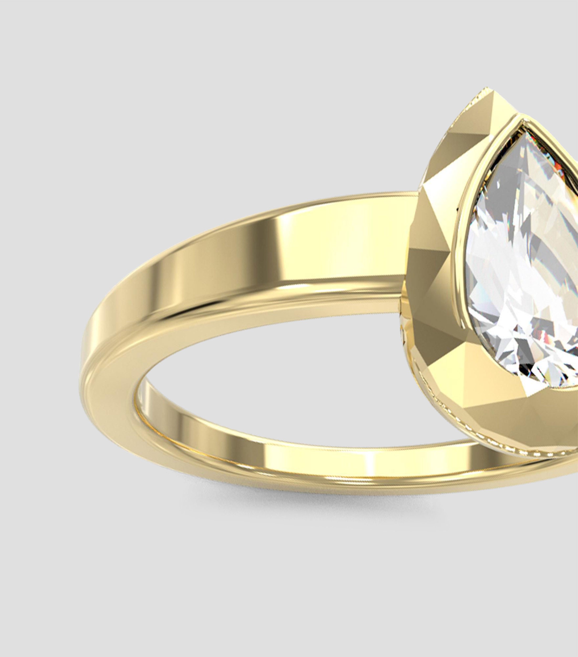Anillo 4G Light con circonia Mujer