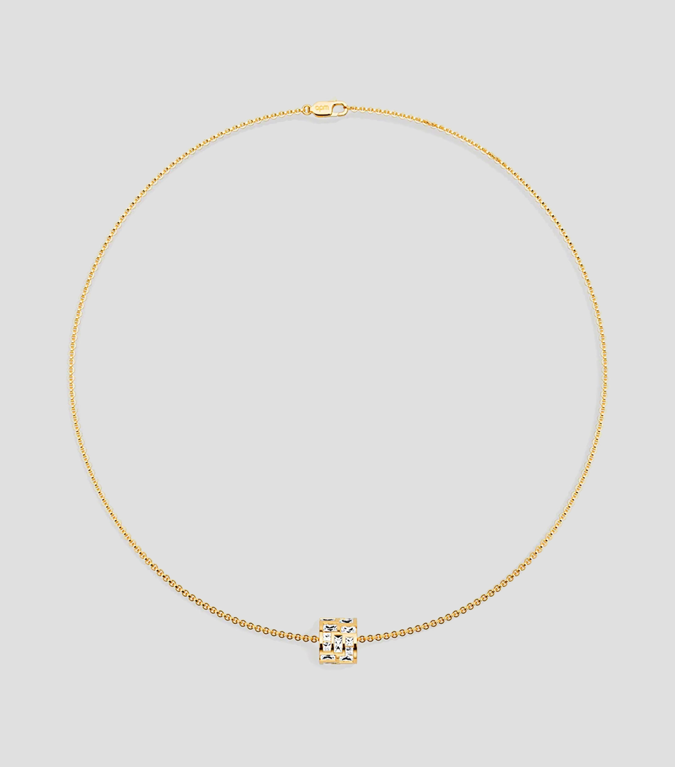 Collar con piedras Mujer