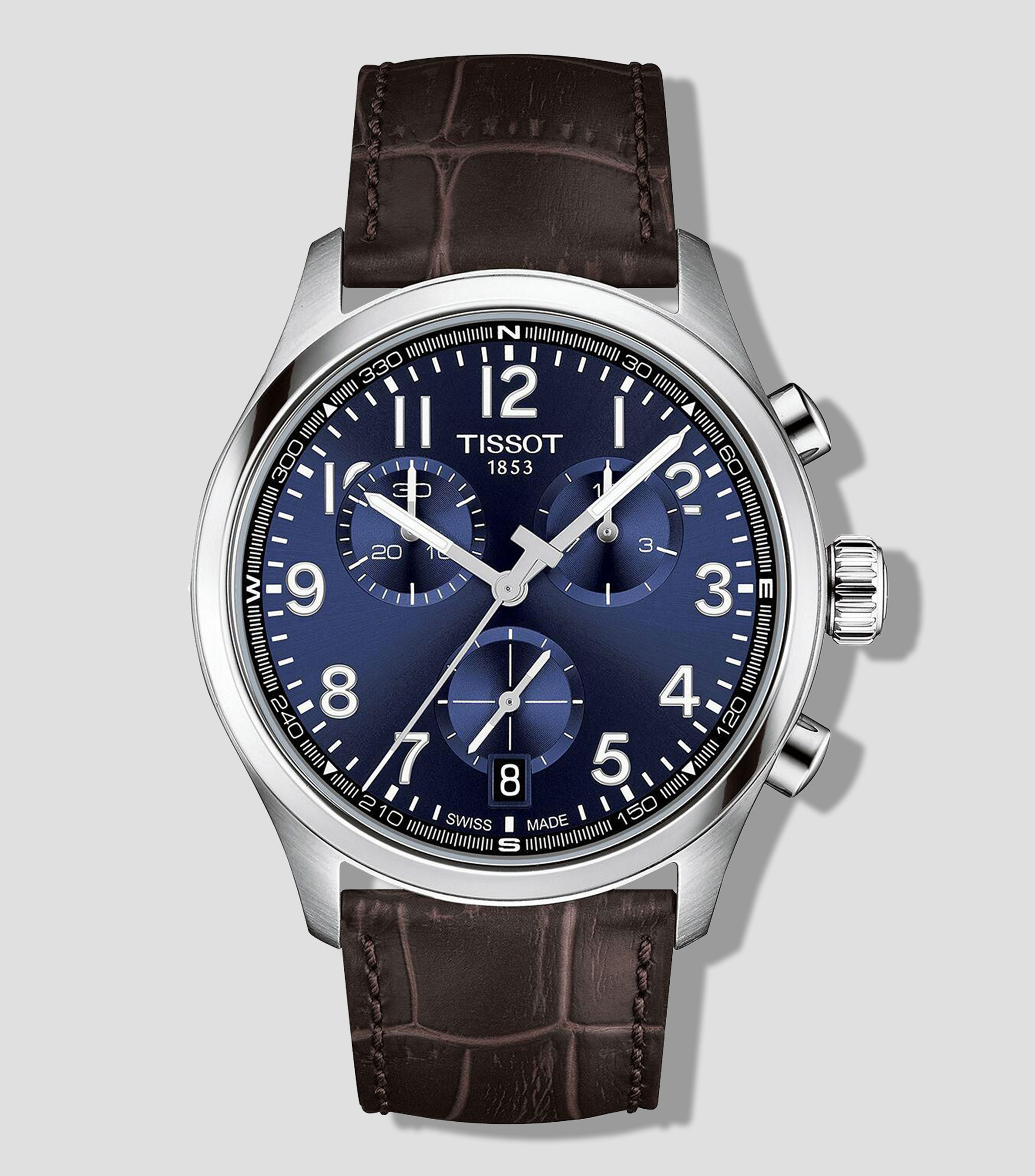 Reloj para Hombre Chrono L deportivo, Plateado