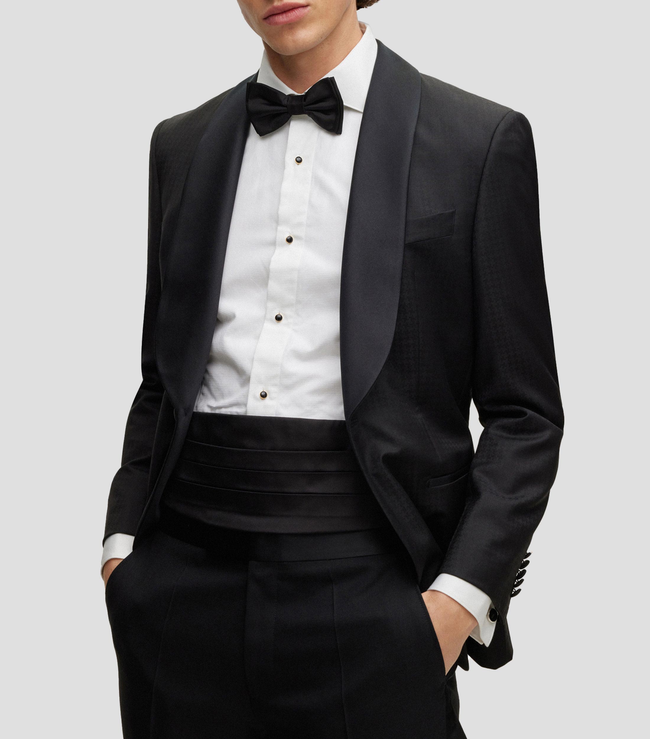 Set de fajin y mono de seda para regalo Hombre