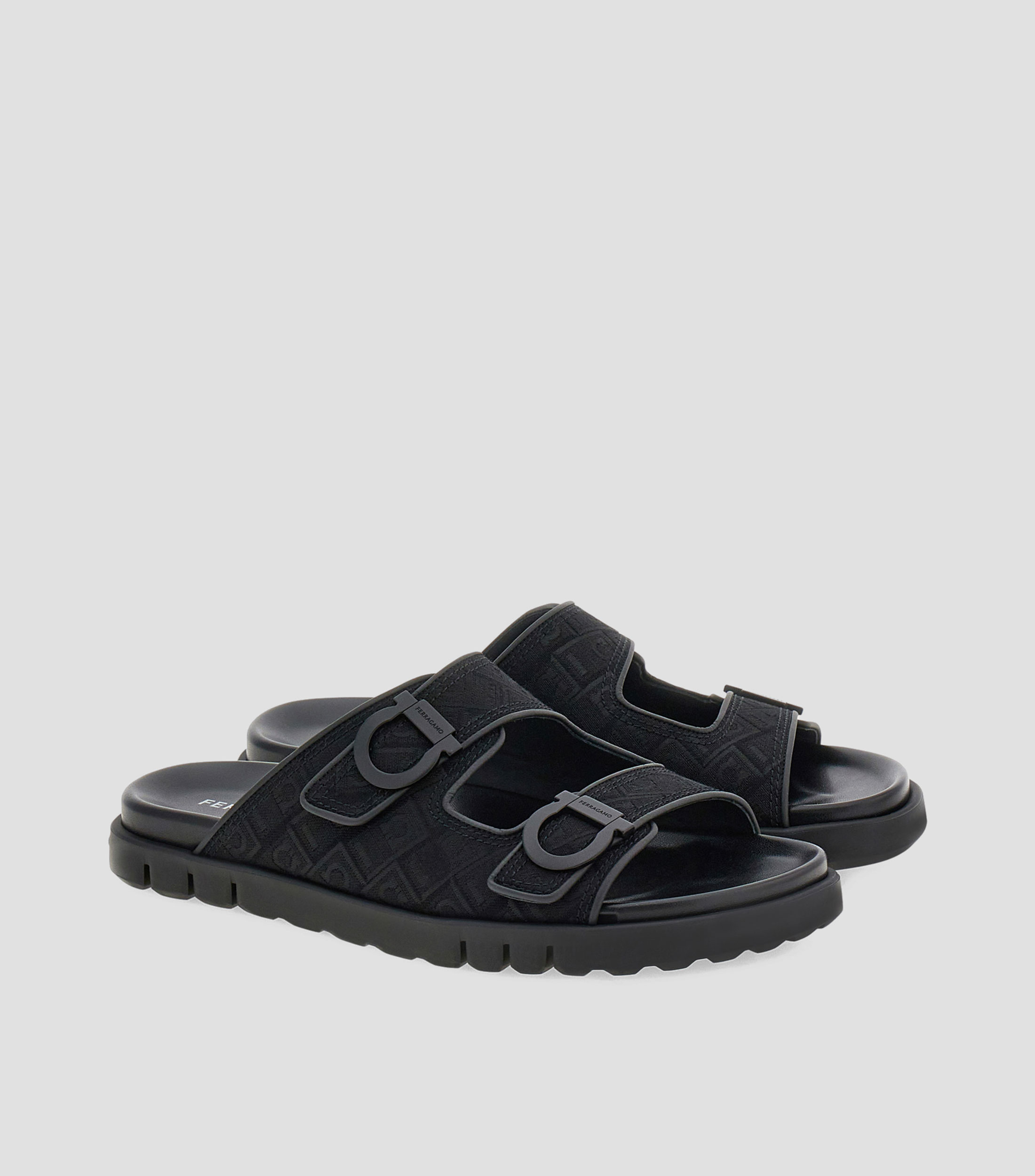 Sandalias con doble tira Hombre