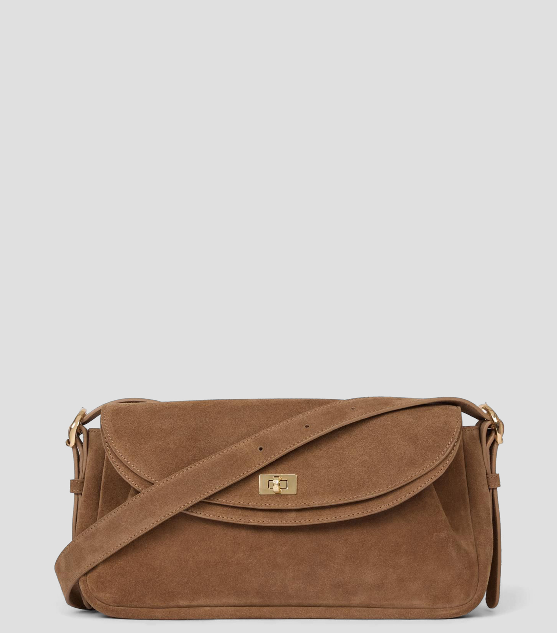 Bolsa shoulder en piel Mambo lisa Mujer