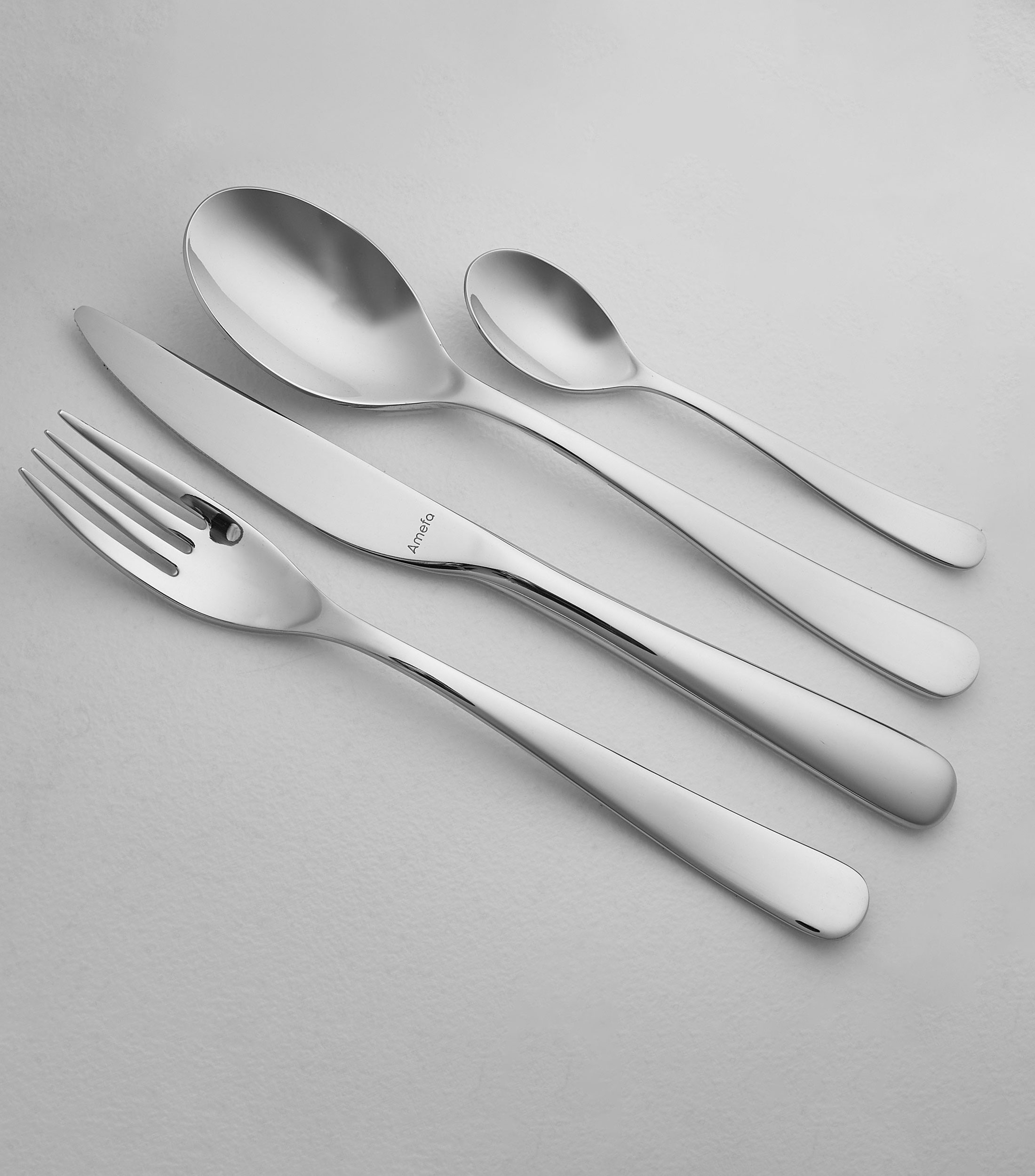 Set de cubiertos 24 piezas Opus en Acero Inoxidable