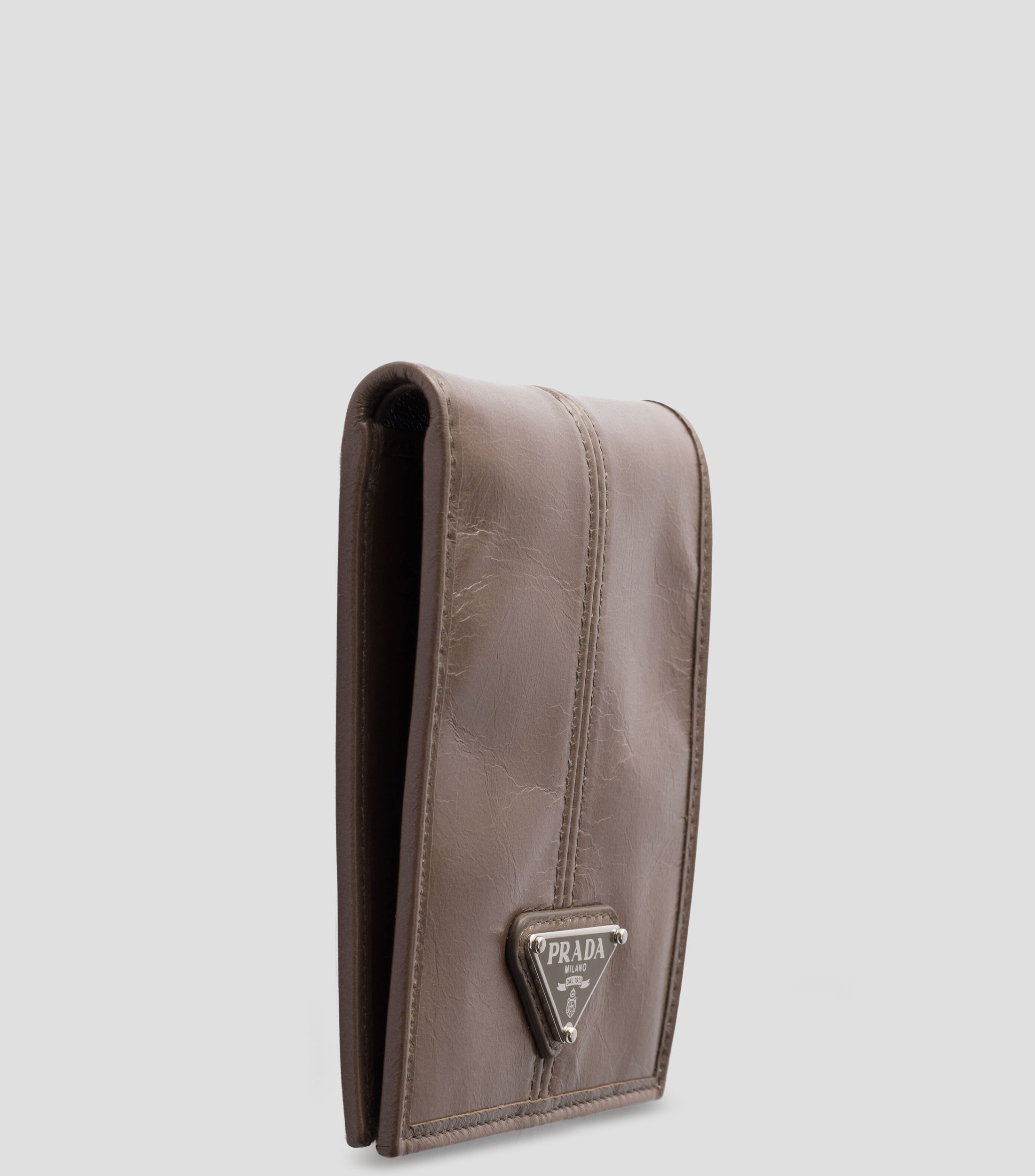 Cartera bifold de piel fantasía Hombre