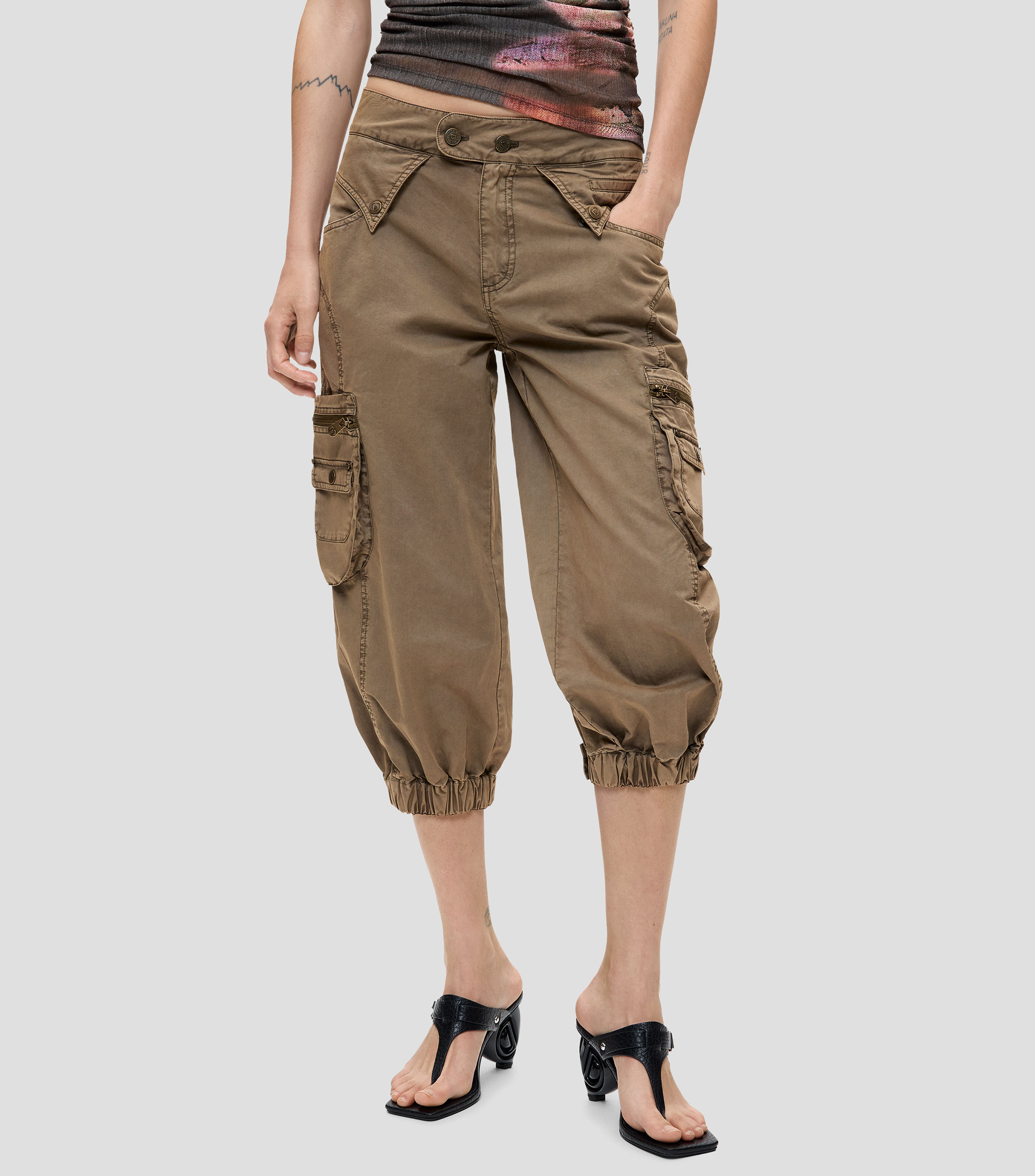 Pantalón Jogger Bolsillos 100% Algodón Mujer