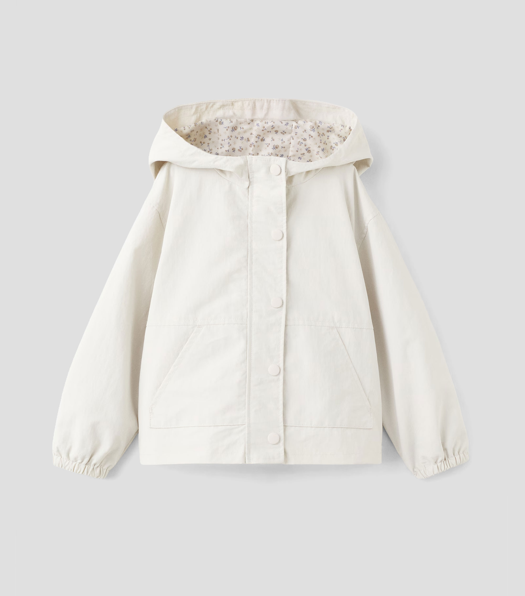 Chamarra Impermeable con capucha Niña