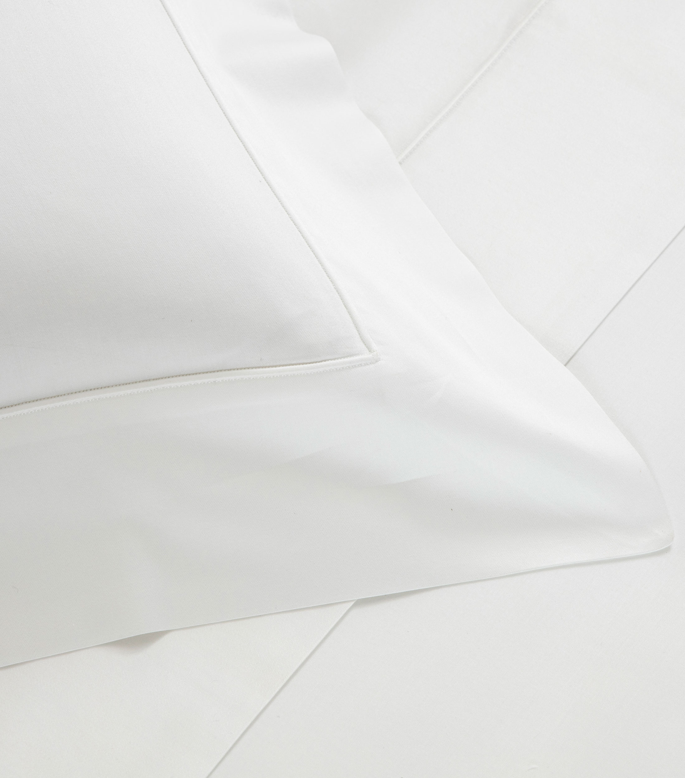 Juego de fundas para almohada King Size de algodon Grace Blanco