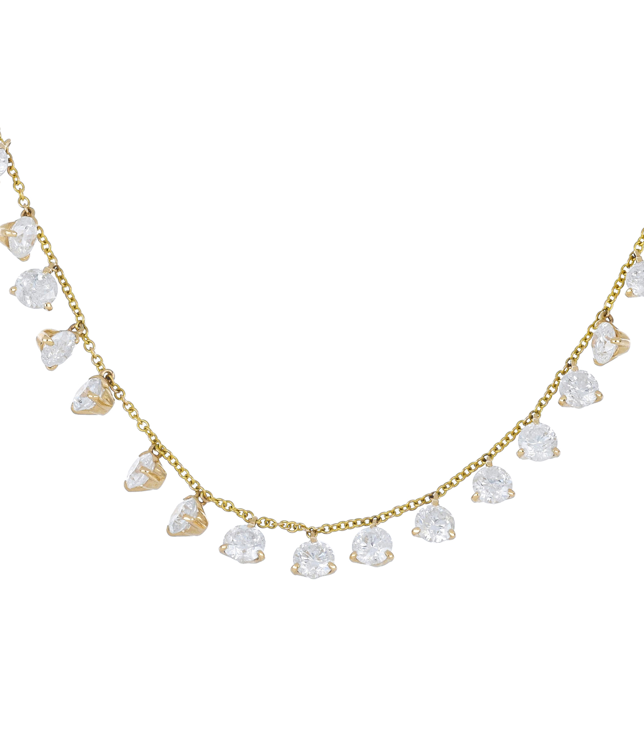 Collar en oro amarillo de 14 Kts Mujer
