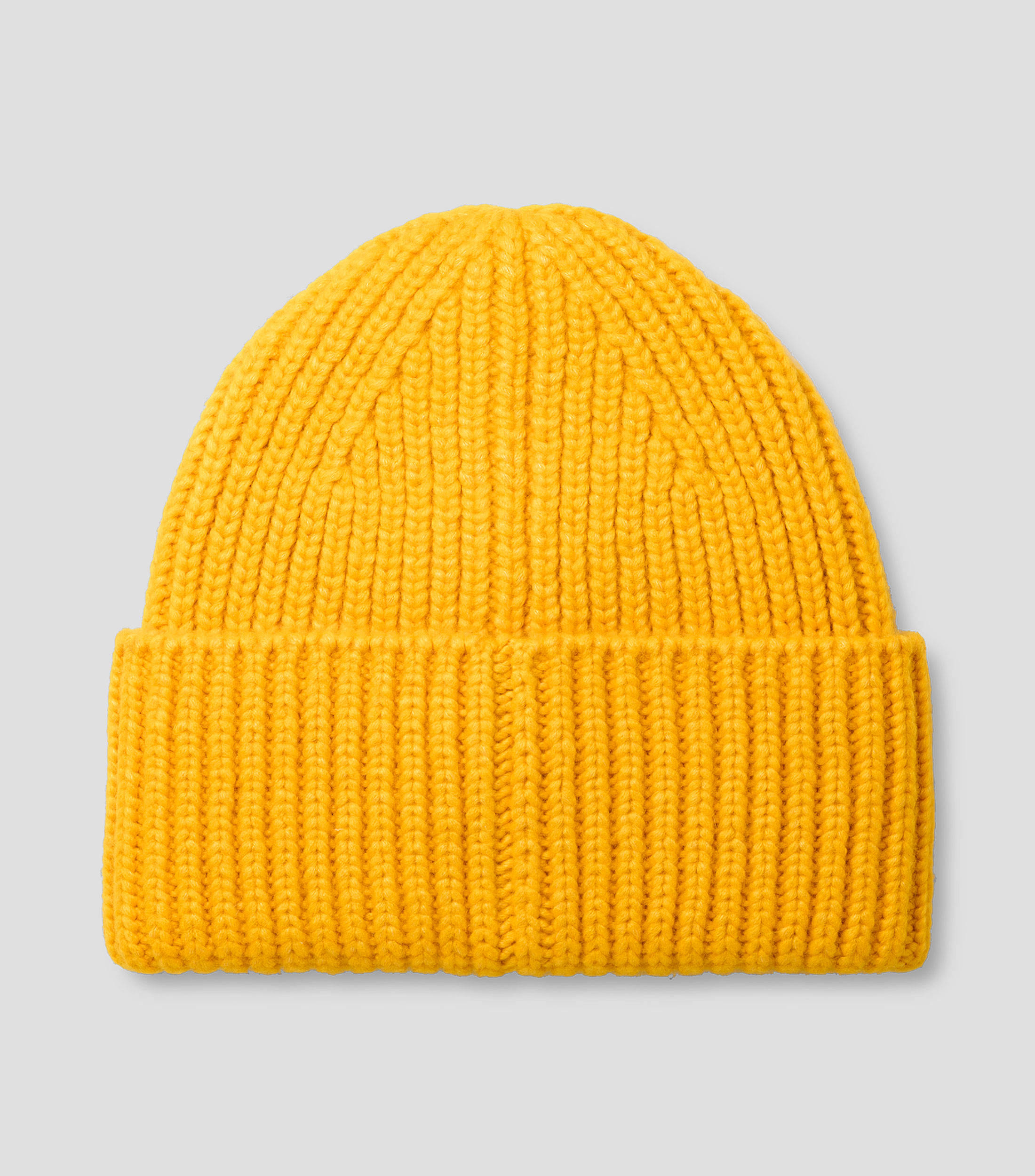 Gorro en tejido de punto liso Hombre