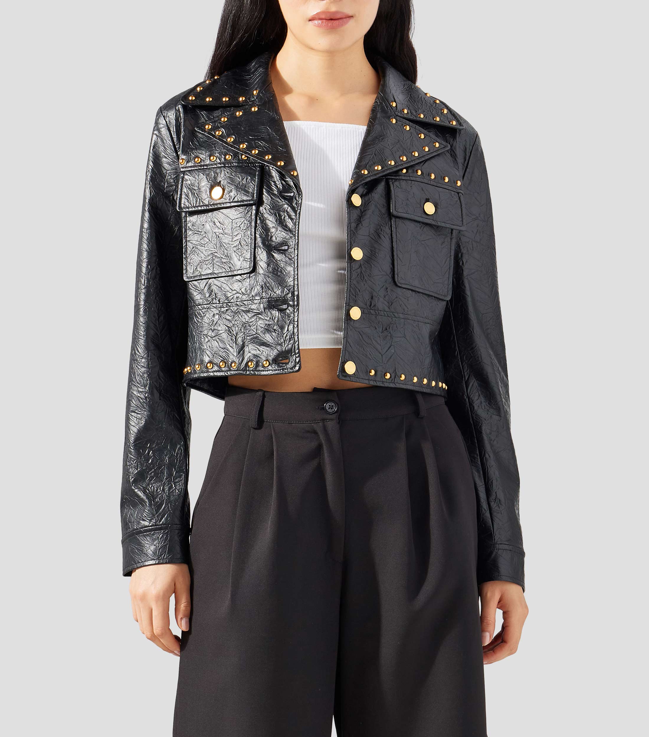 Chamarra biker Mujer