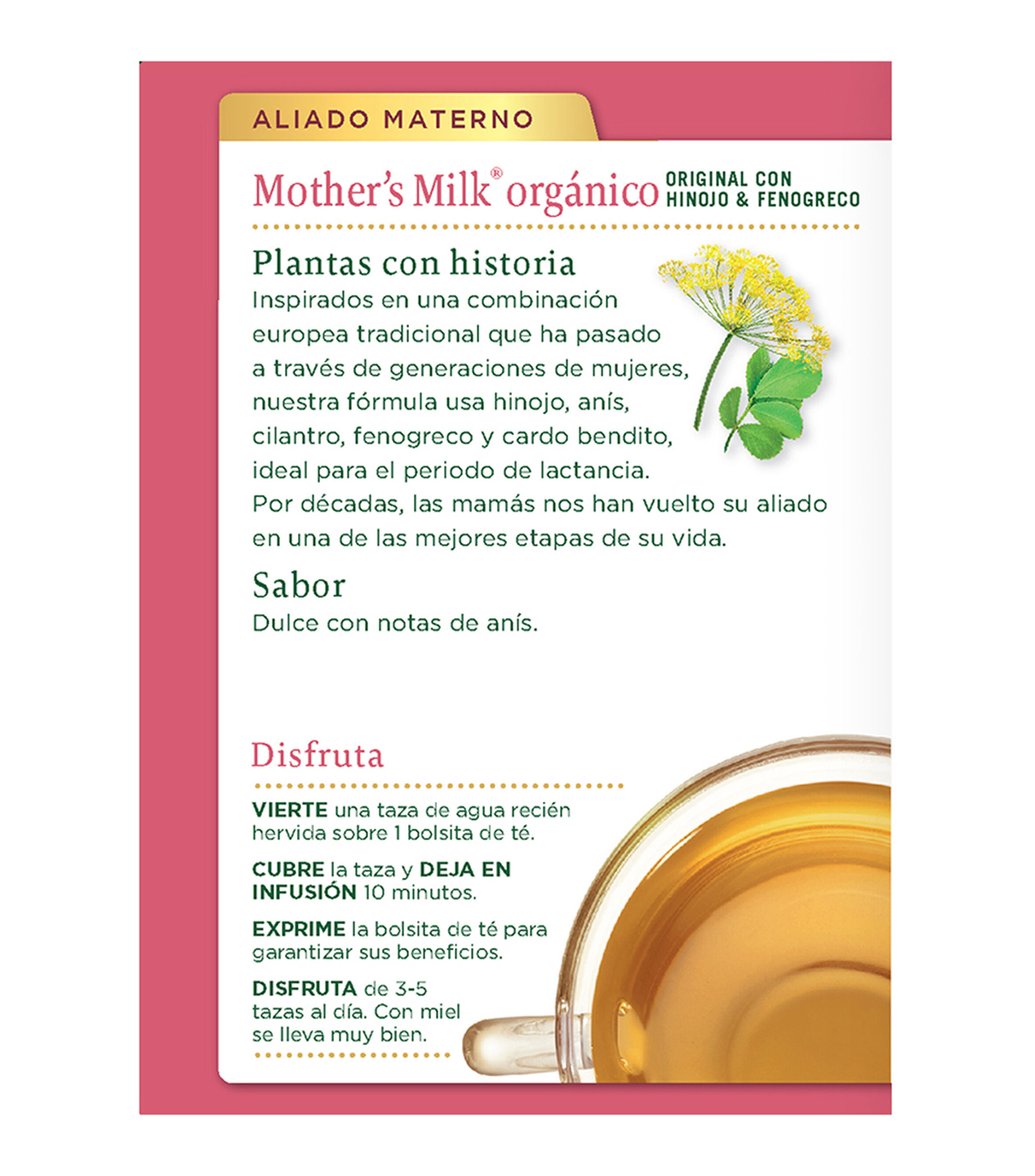 Té para la Lactancia Mother's Milk, 28 g
