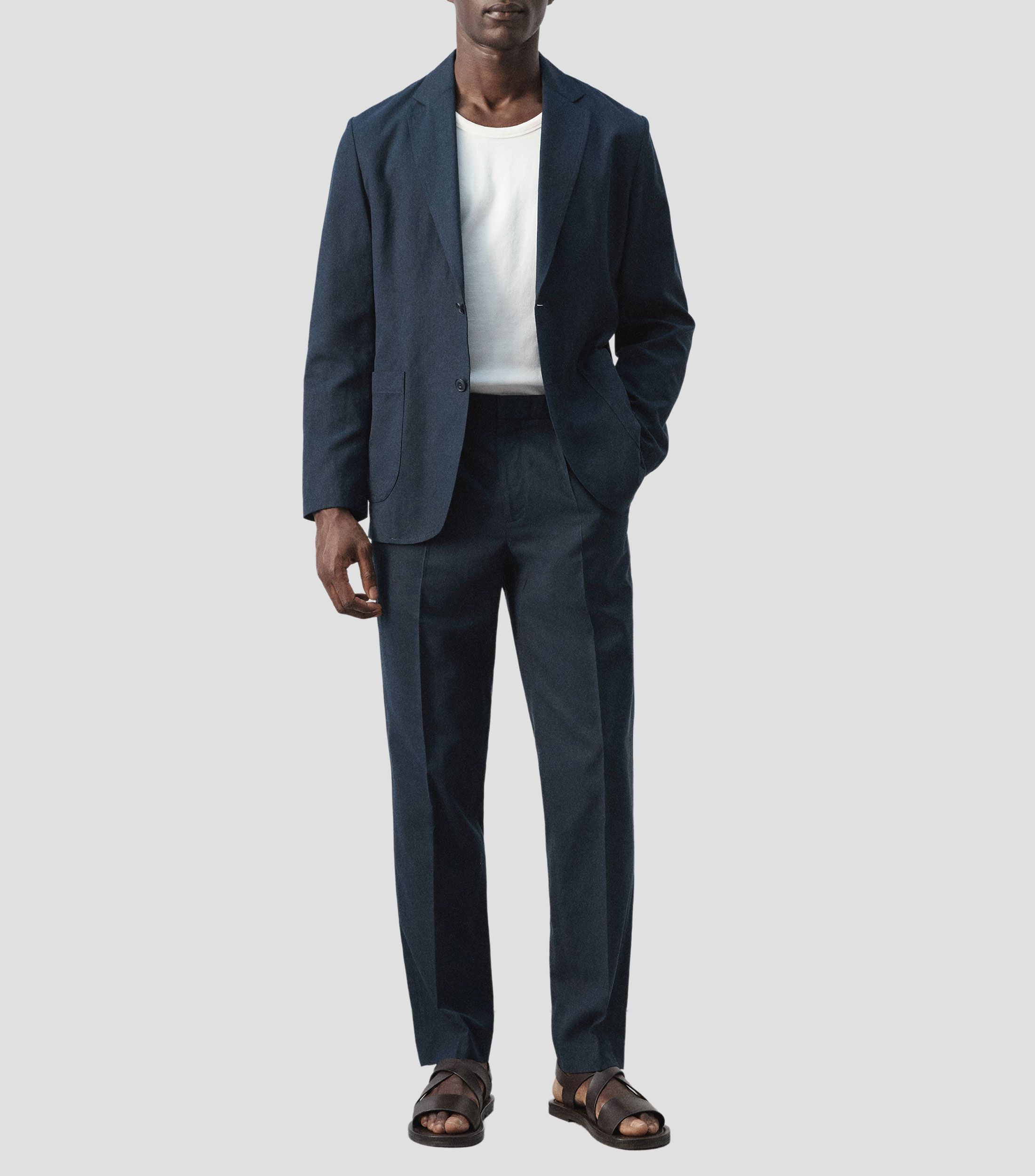 Saco liso Hombre